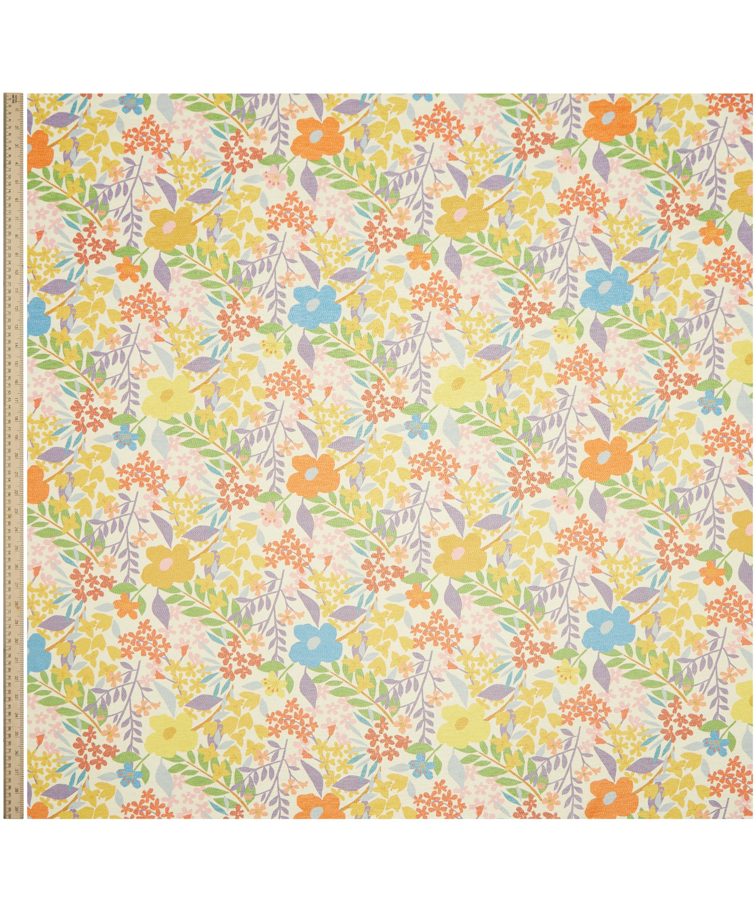 Liberty Fabrics - Papercut Petals Codrington Silk Lurex image number 1
