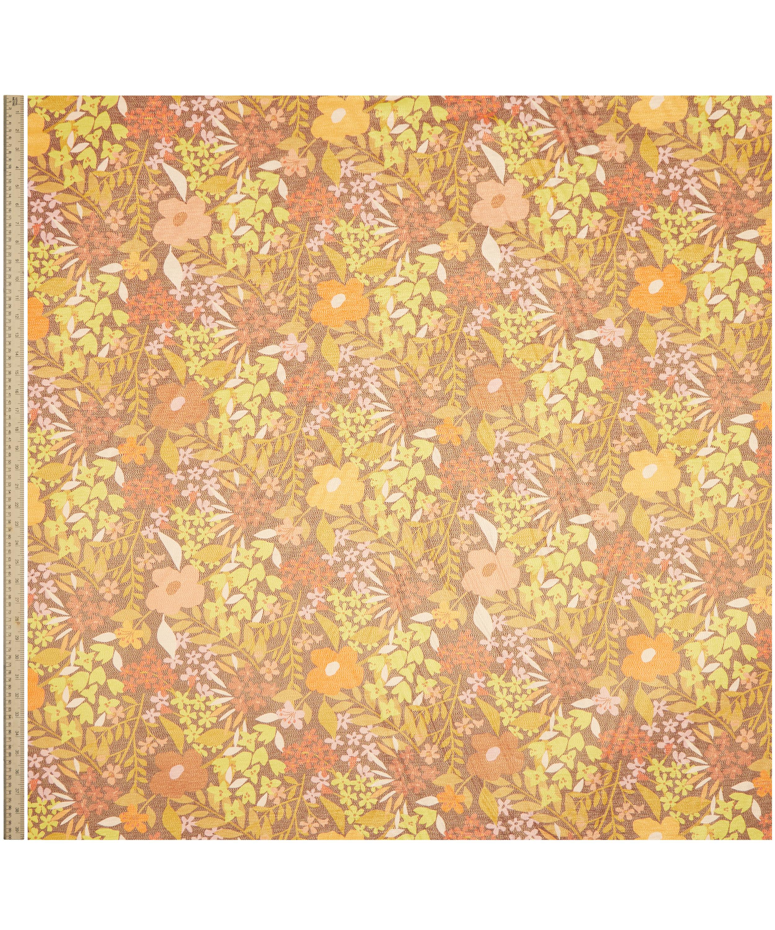 Liberty Fabrics - Papercut Petals Codrington Silk Lurex image number 1