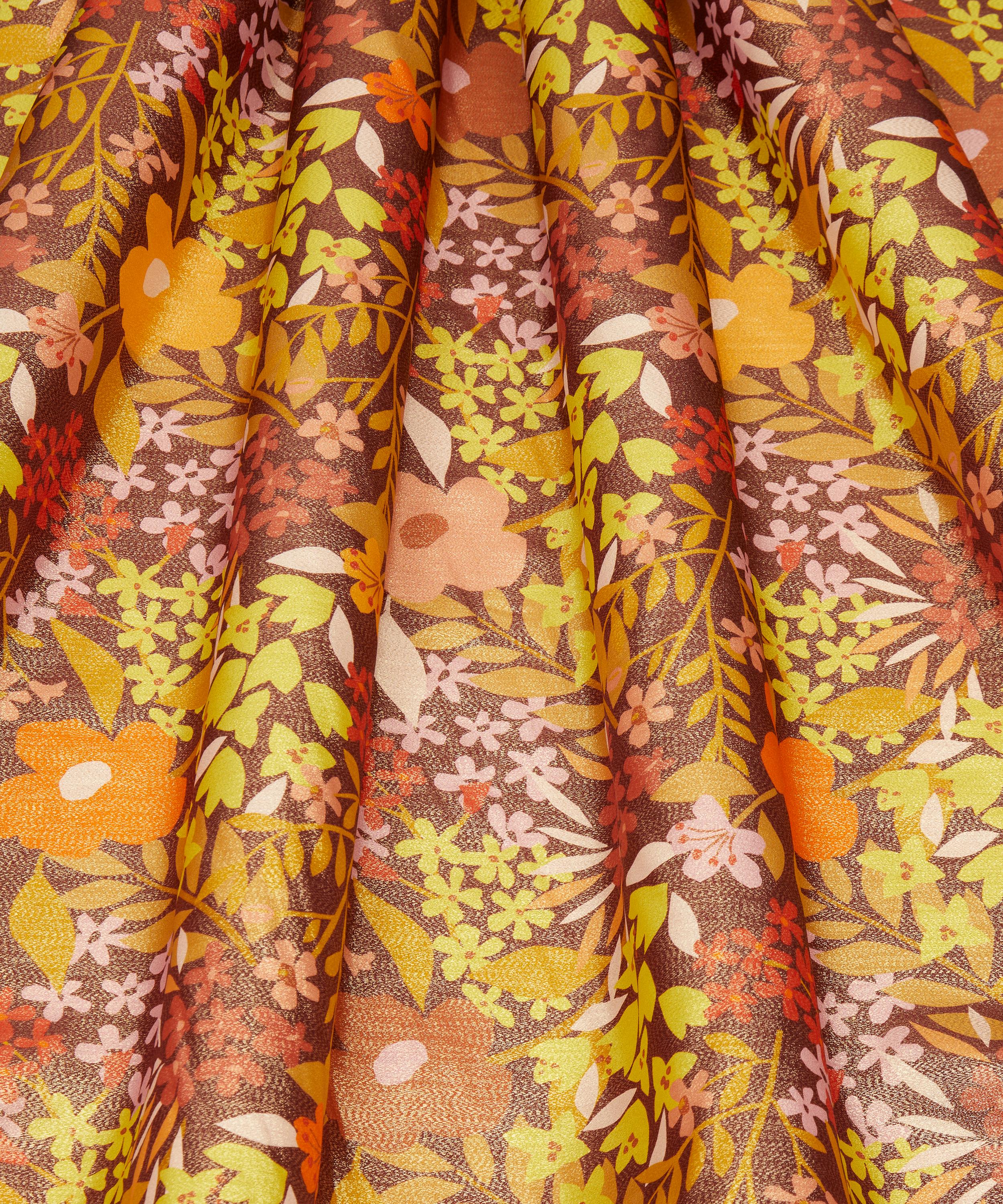 Liberty Fabrics - Papercut Petals Codrington Silk Lurex image number 2