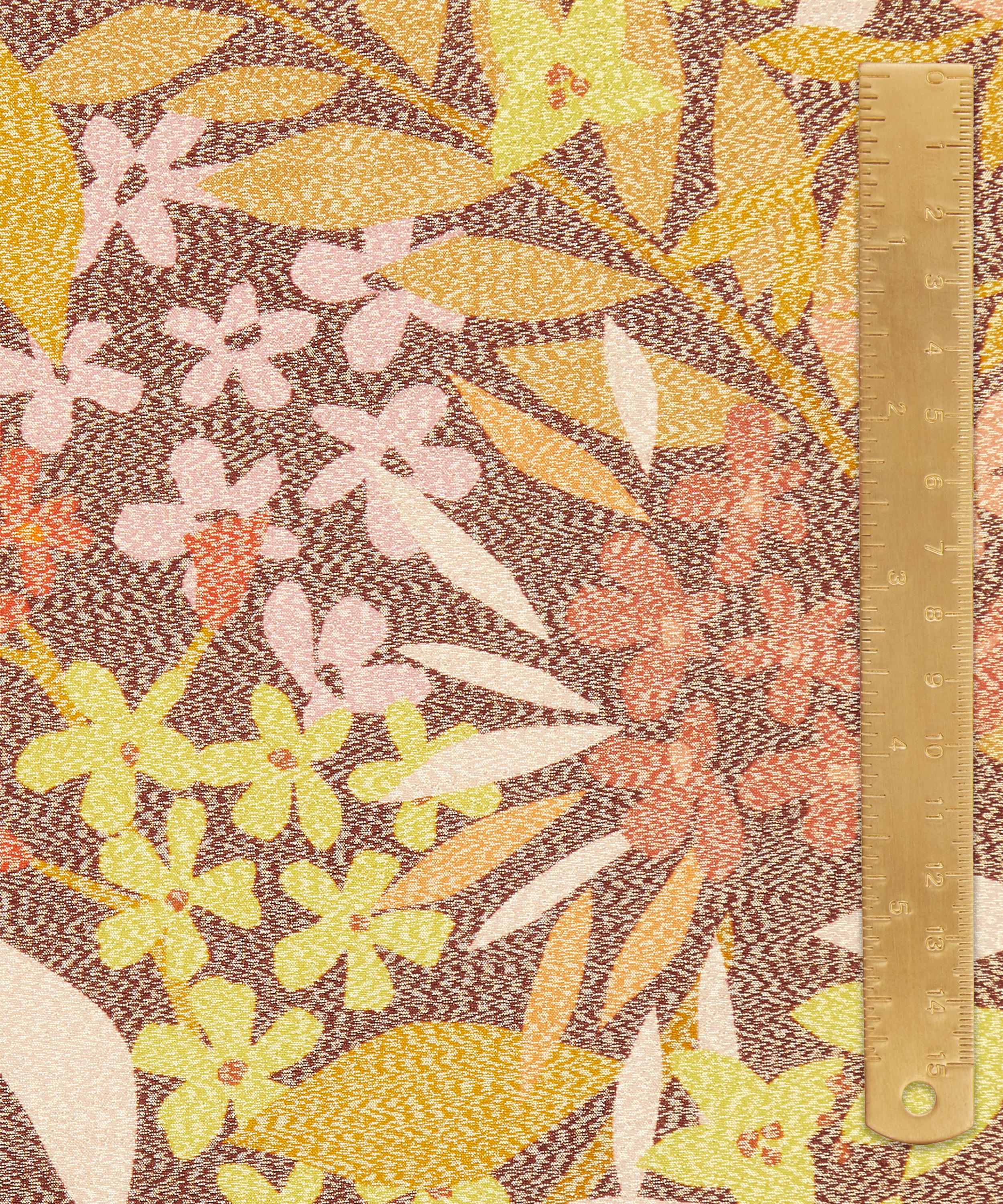 Liberty Fabrics - Papercut Petals Codrington Silk Lurex image number 4