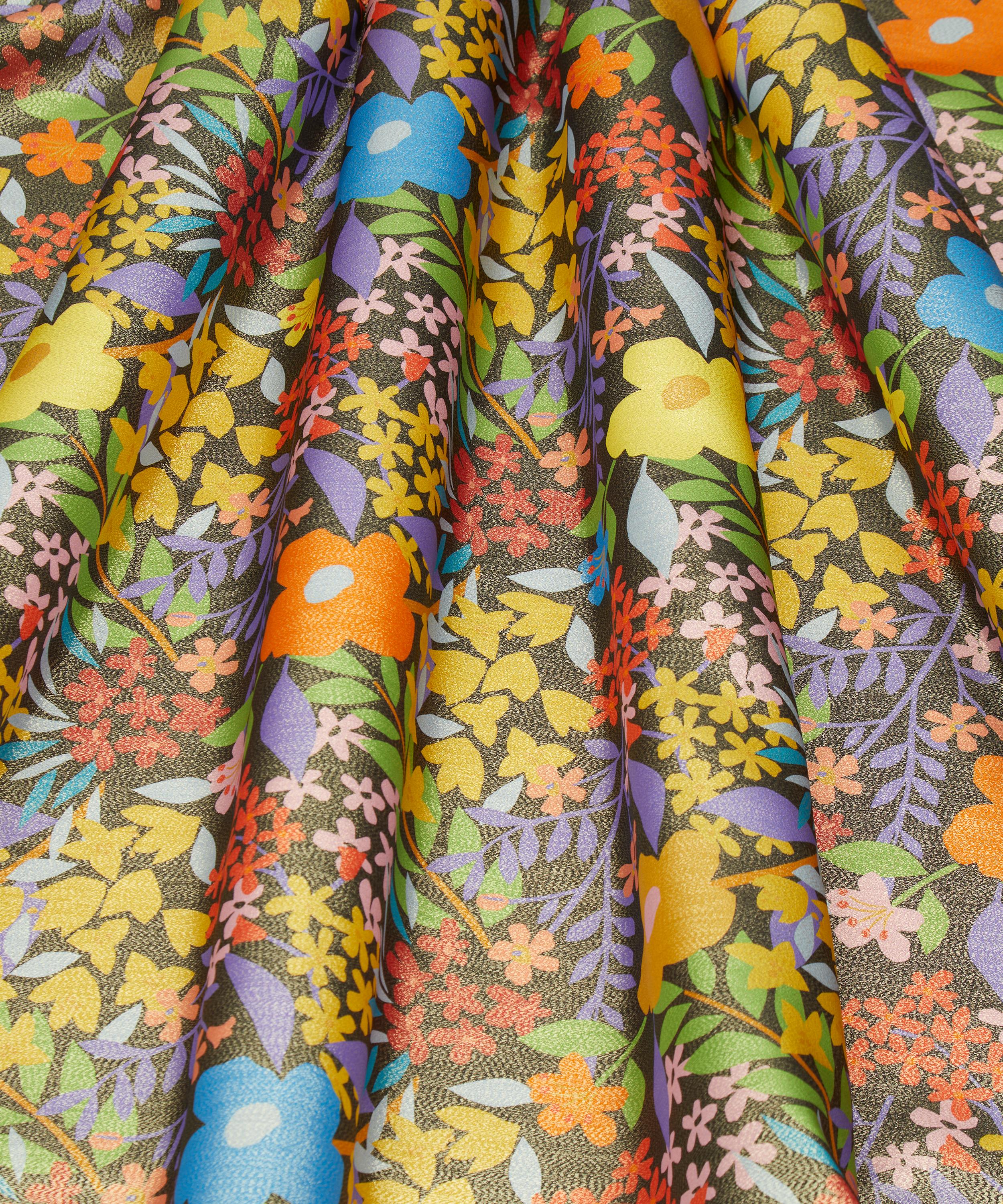 Liberty Fabrics - Papercut Petals Codrington Silk Lurex image number 2