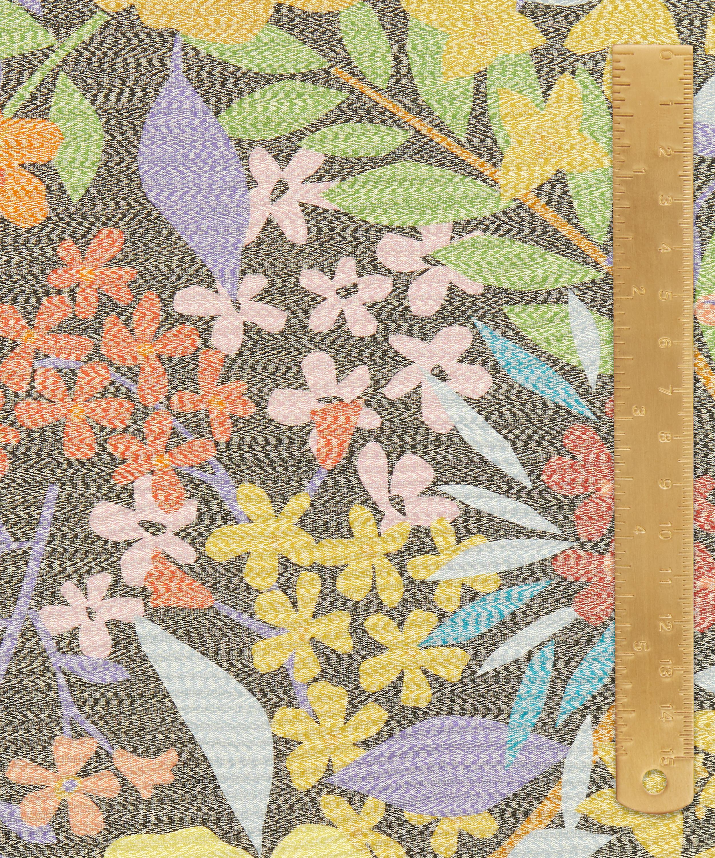 Liberty Fabrics - Papercut Petals Codrington Silk Lurex image number 4