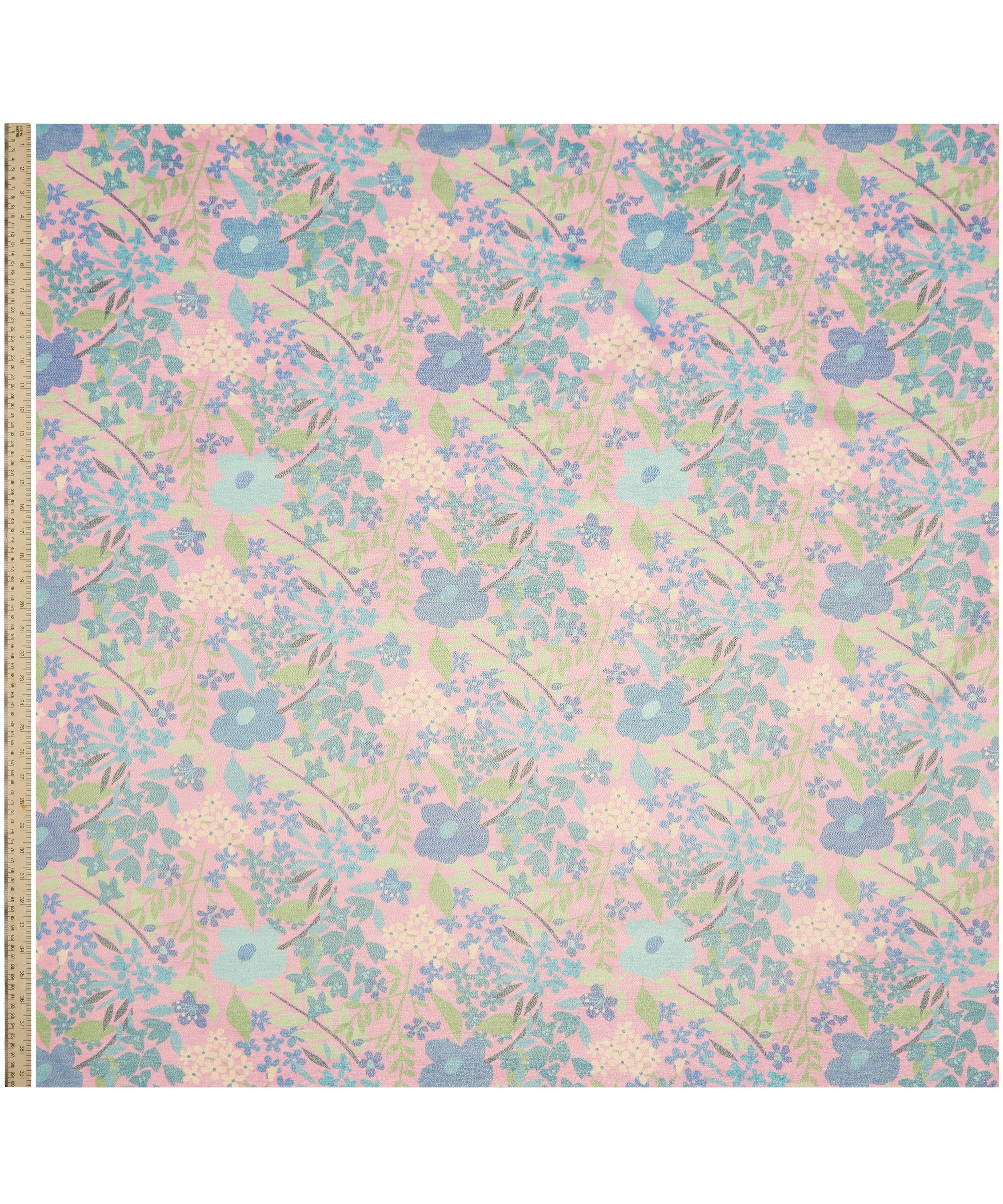 Liberty Fabrics - Papercut Petals Codrington Silk Lurex image number 1