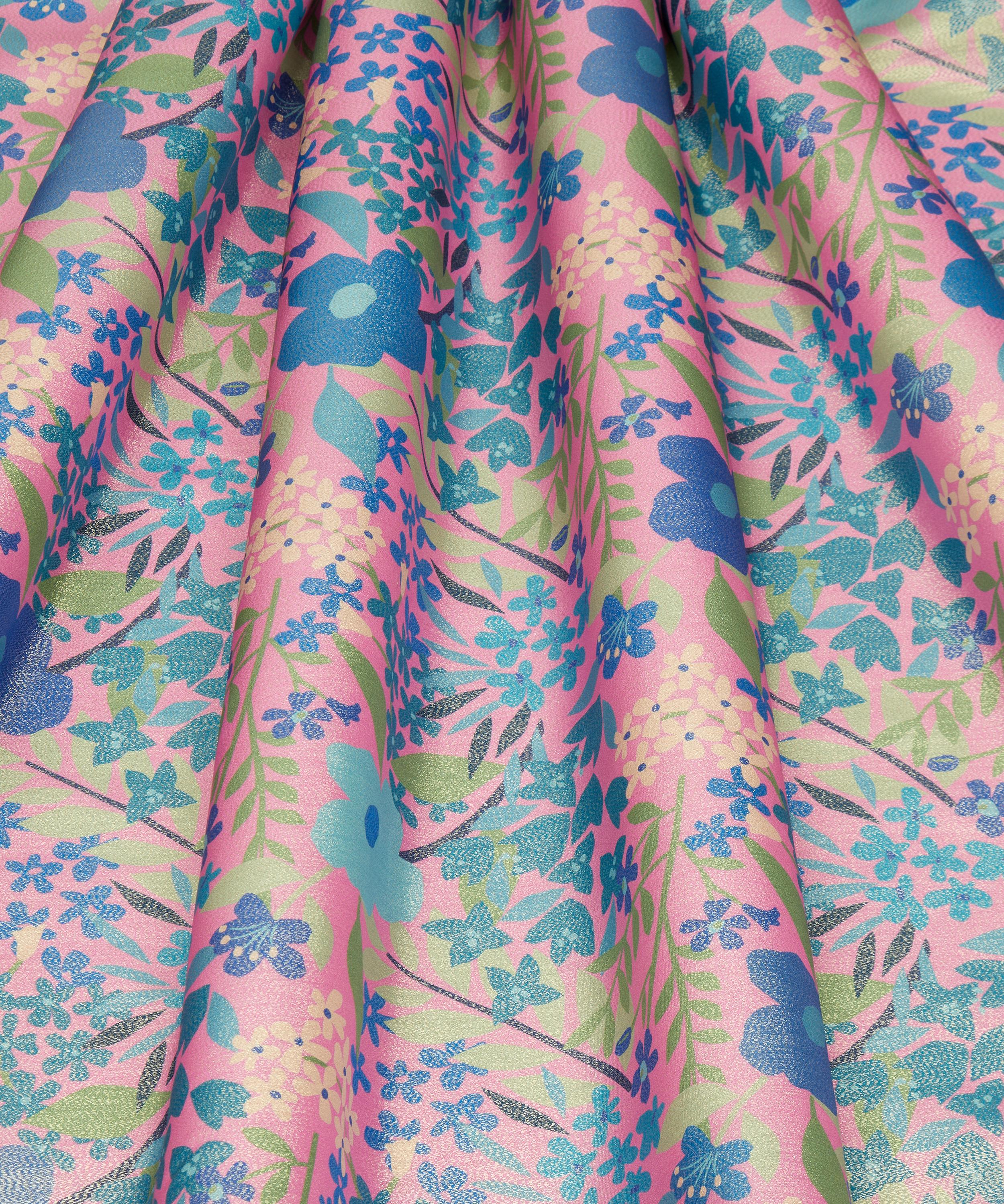 Liberty Fabrics - Papercut Petals Codrington Silk Lurex image number 2