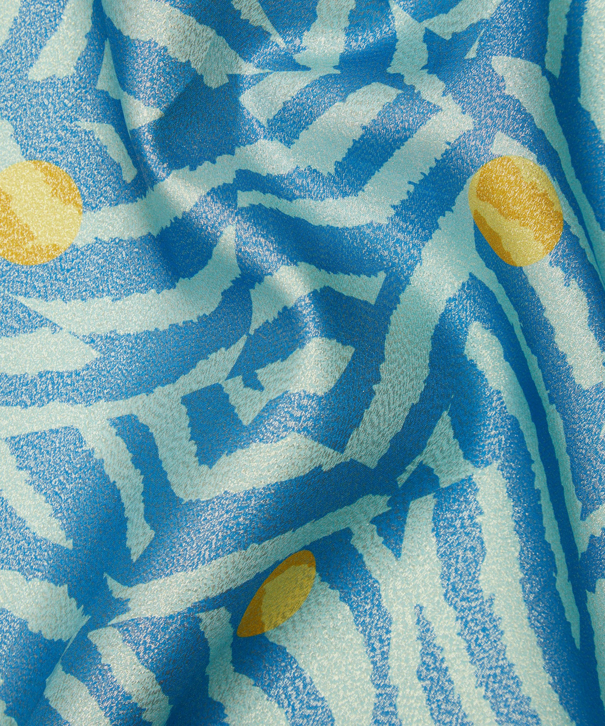 Liberty Fabrics - Patchwork Zebra Codrington Silk Lurex image number 3