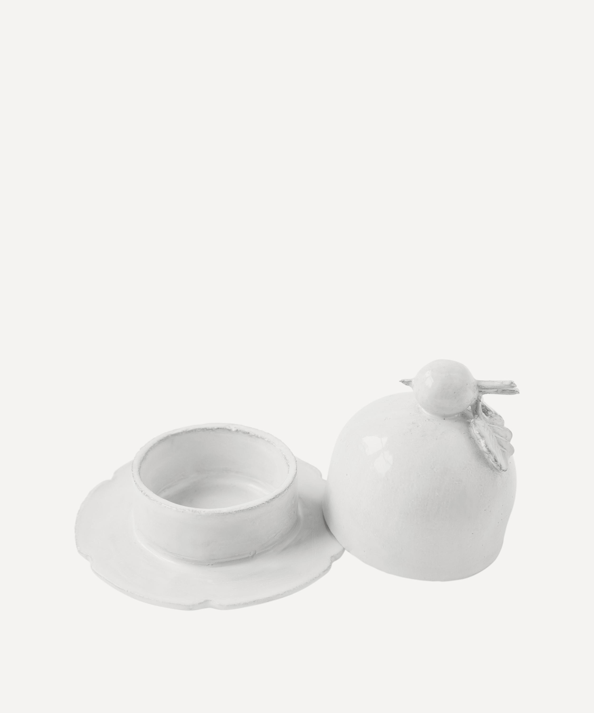 Astier de Villatte - Radish Small Butter Dish image number 1