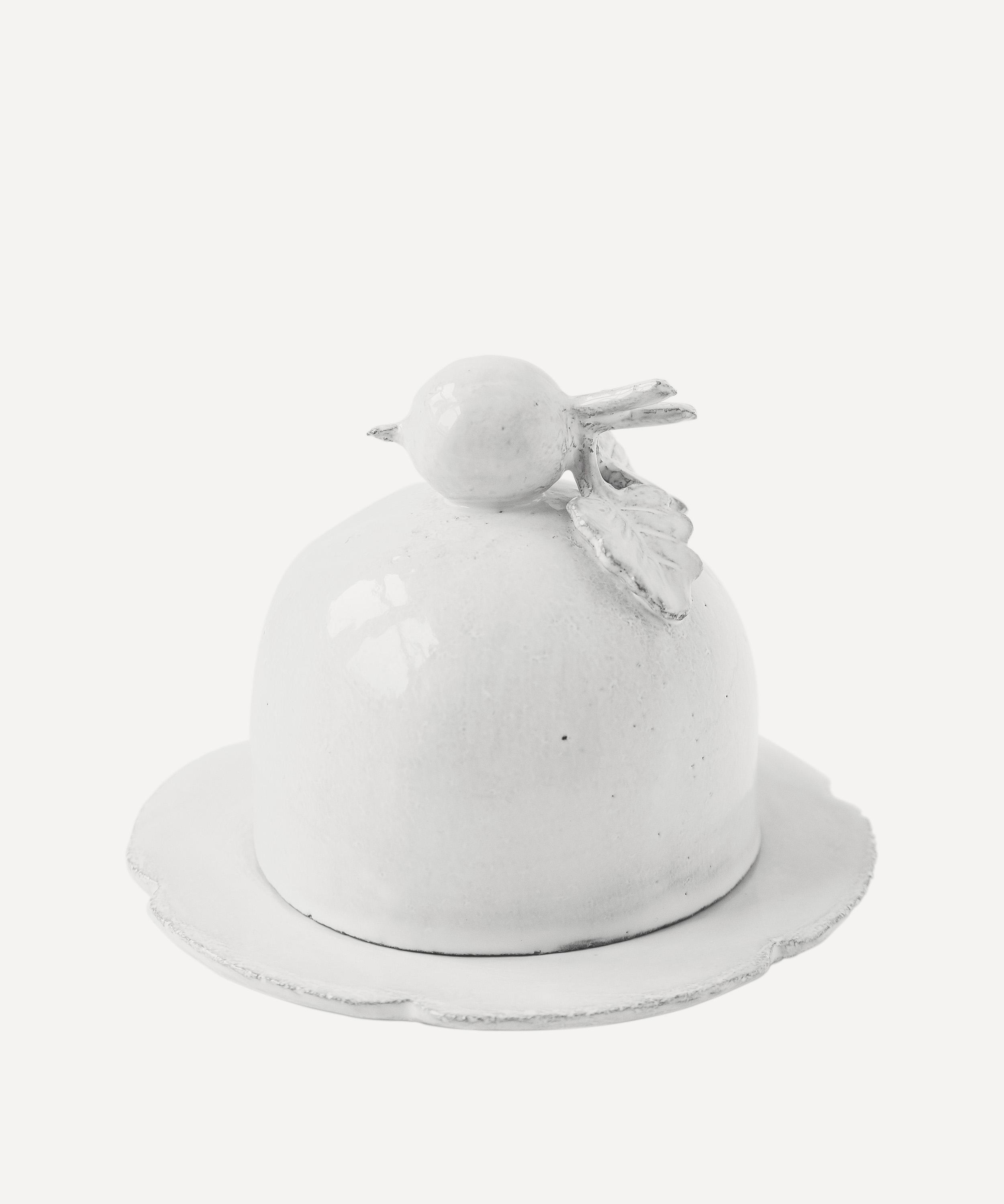 Astier de Villatte - Radish Small Butter Dish image number 2