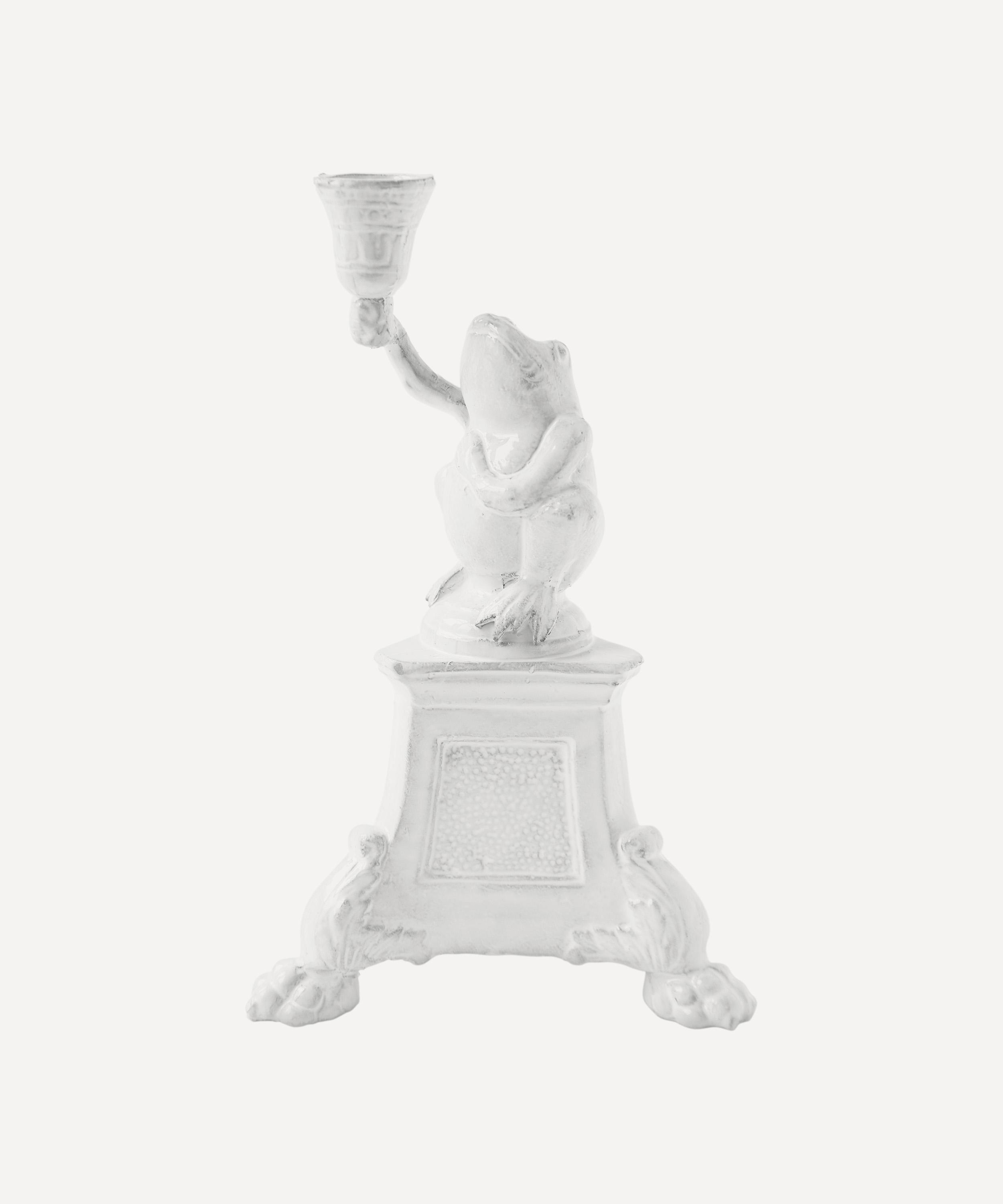 Astier de Villatte - Frog Monument Incense Holder image number 1
