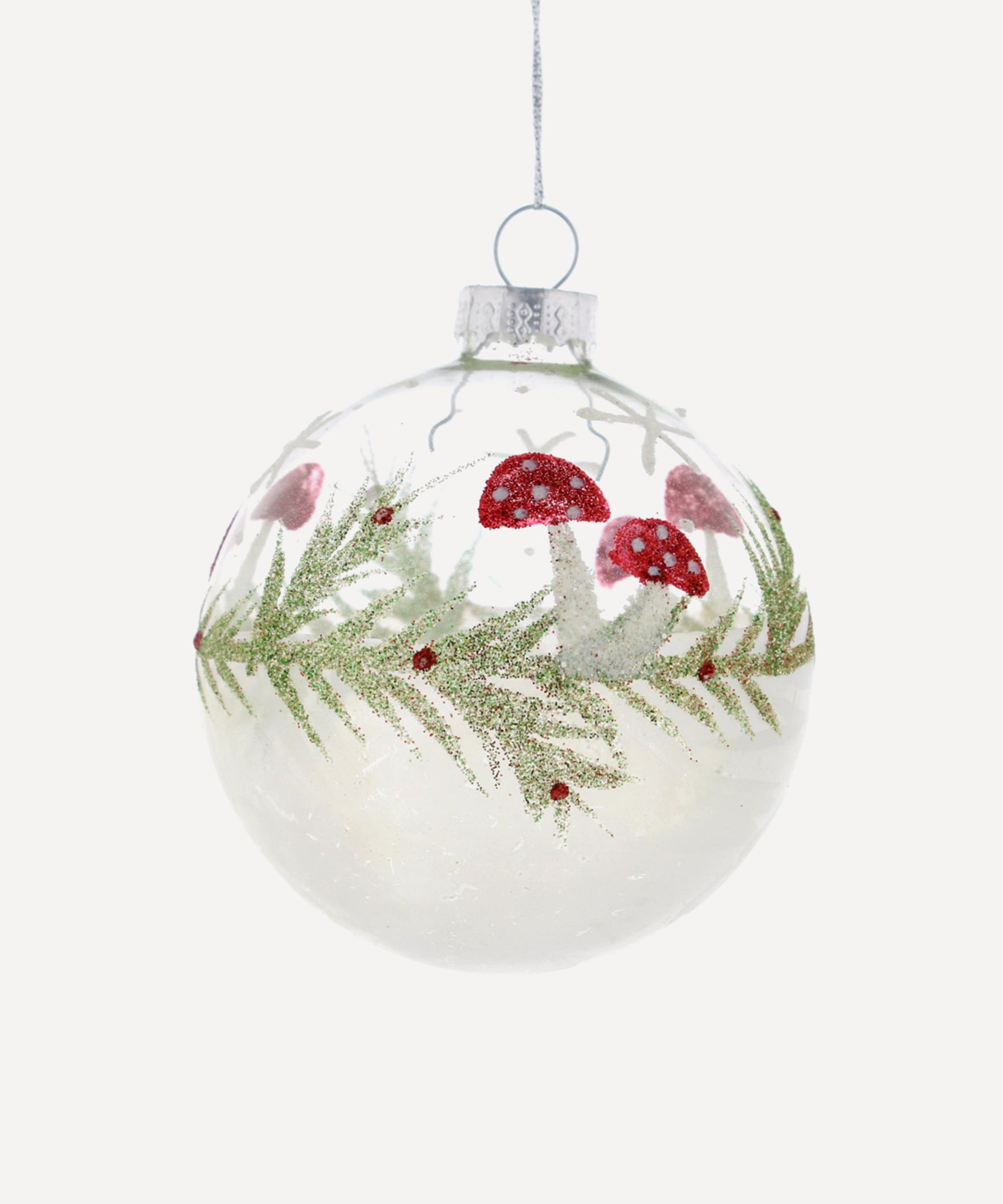 Christmas - Mushroom Glass Bauble image number 0