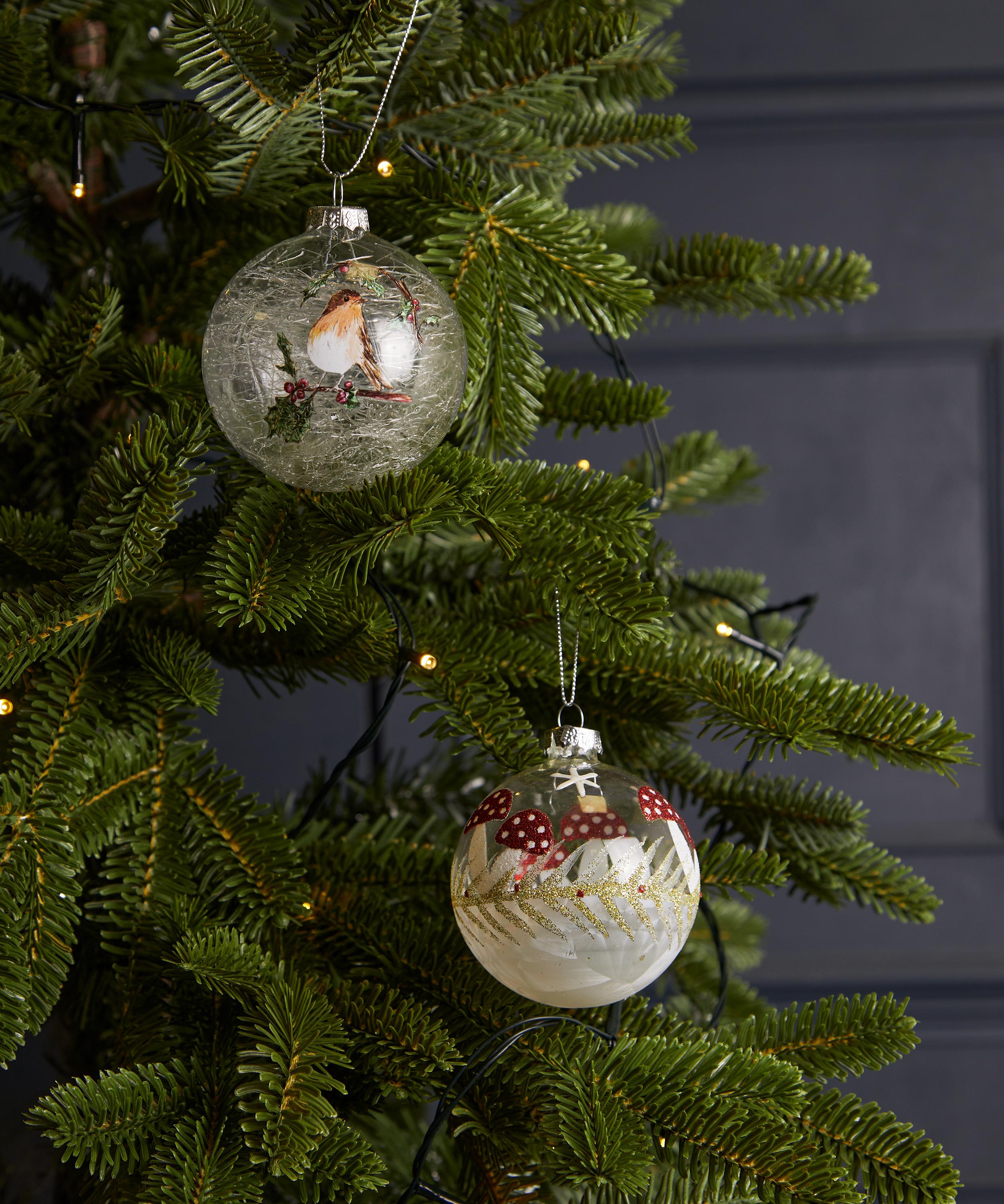 Christmas - Mushroom Glass Bauble image number 1