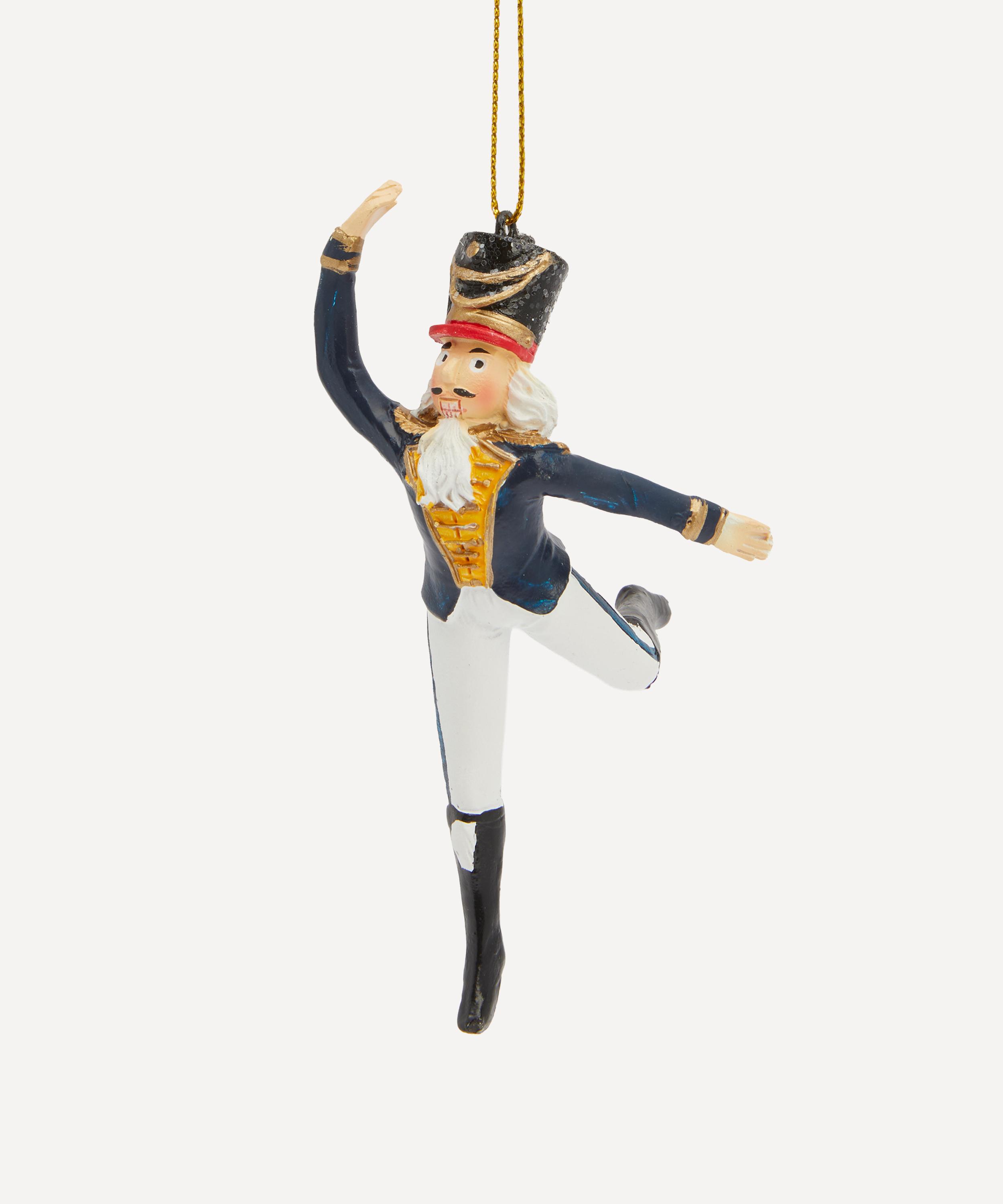 Christmas - Blue and Gold Nutcracker Ornament image number 0