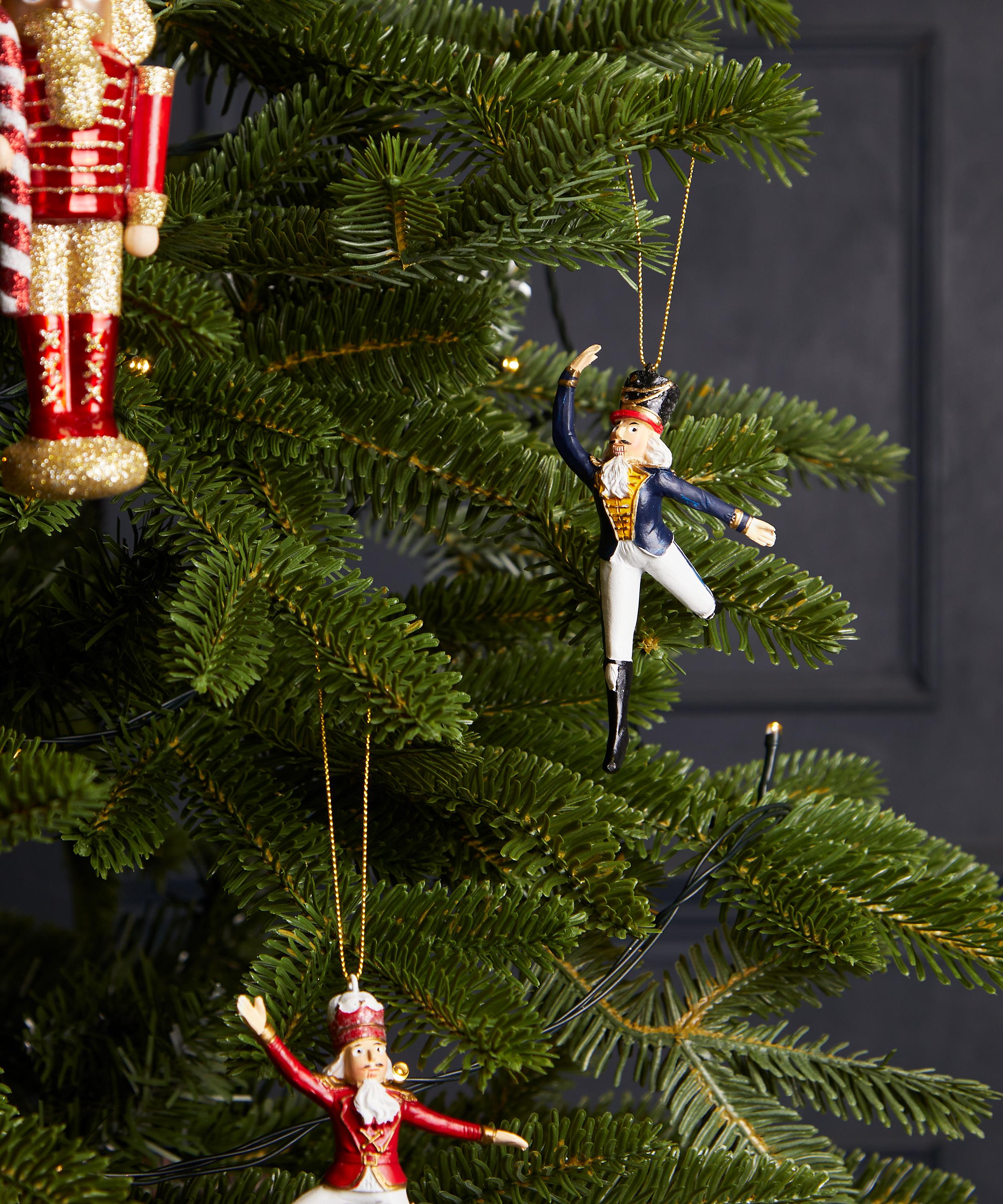 Christmas - Blue and Gold Nutcracker Ornament image number 1