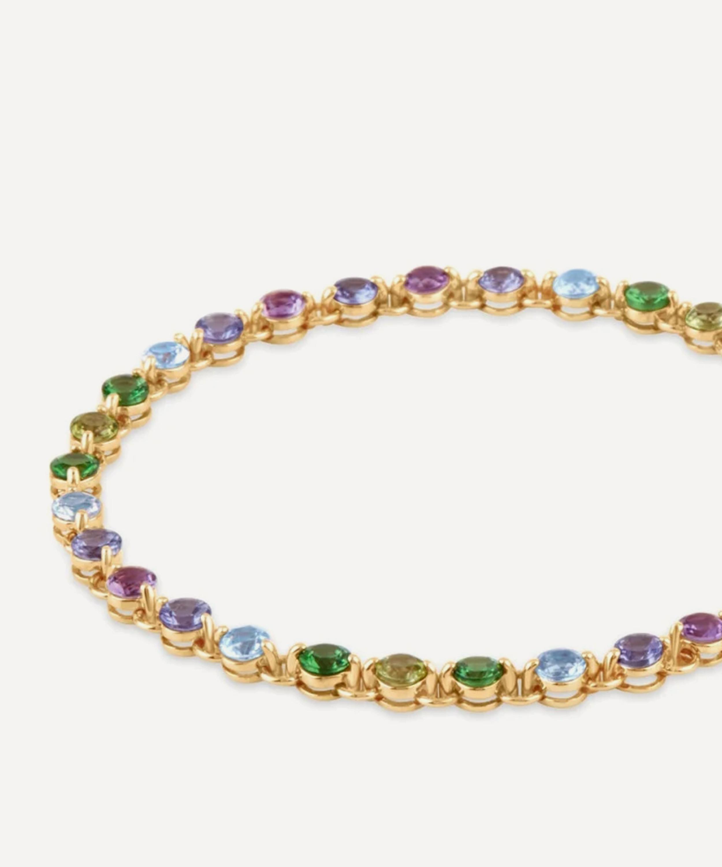 Dinny Hall - 9ct Gold Shuga Ombr&eacute; Tennis Bracelet image number 2