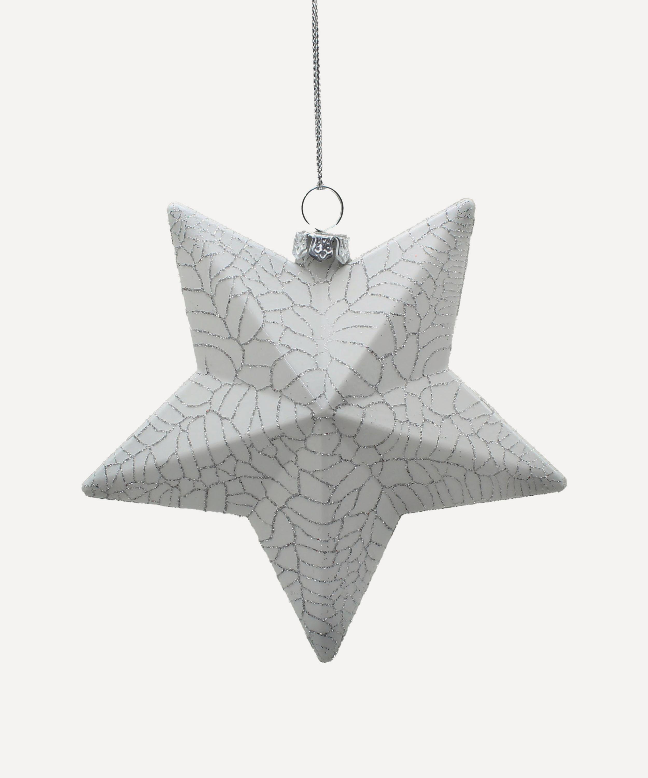 Christmas - White Star Hanging Decoration image number 0