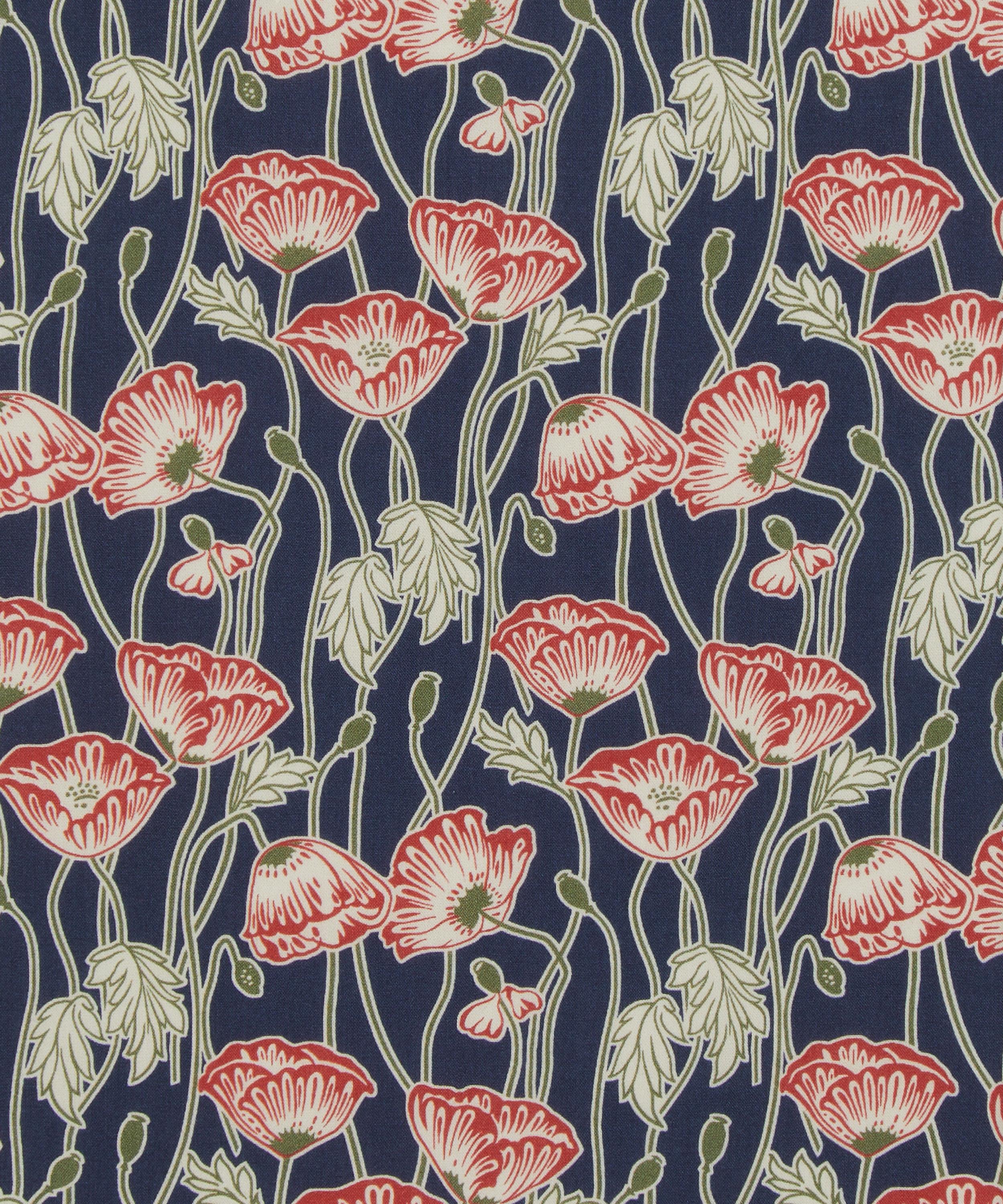 Liberty Fabrics - Erito Poppy Tana Lawn&trade; Cottonx