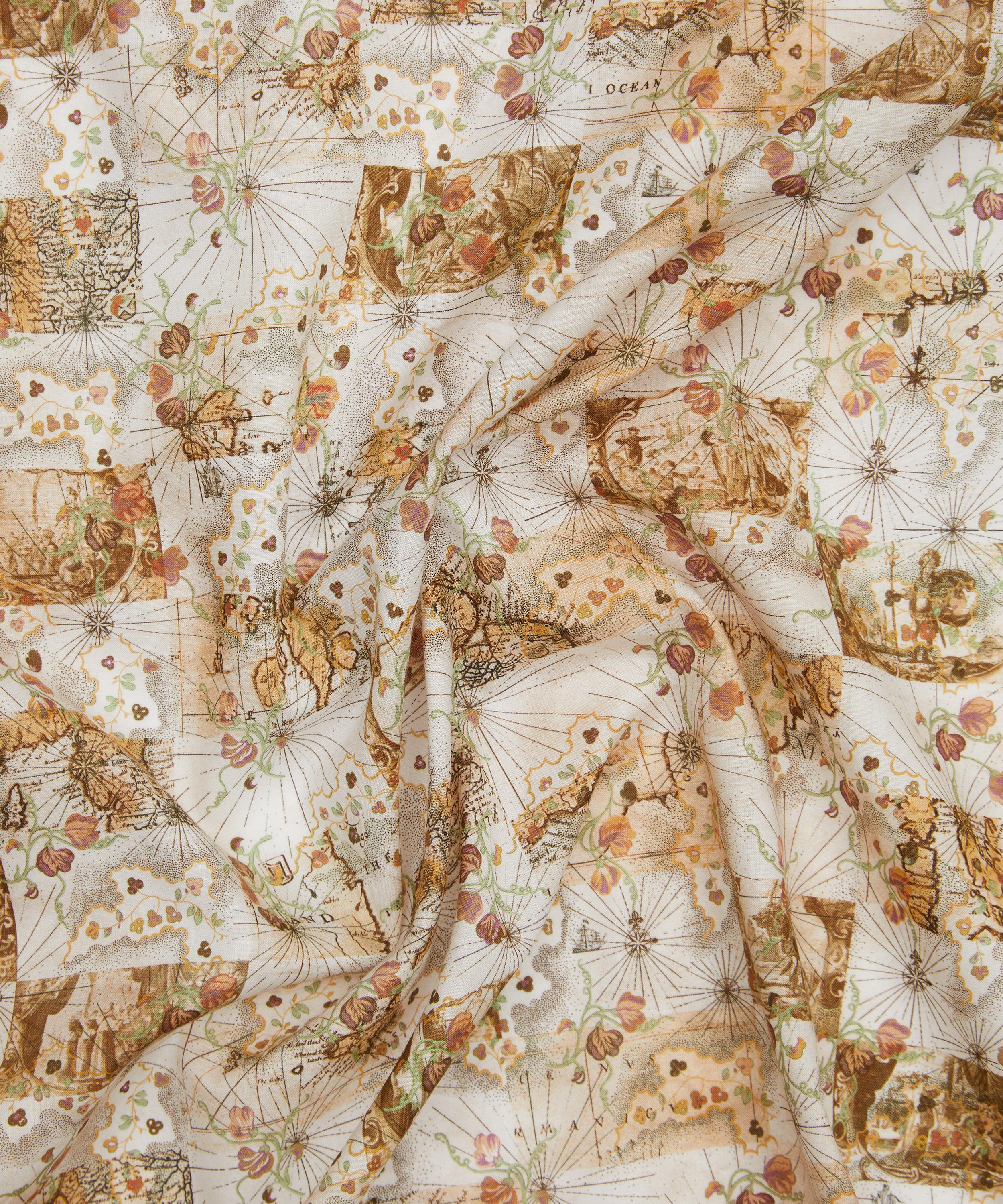 Liberty Fabrics - Honeymoon Map Tana Lawn&trade; Cotton image number 3