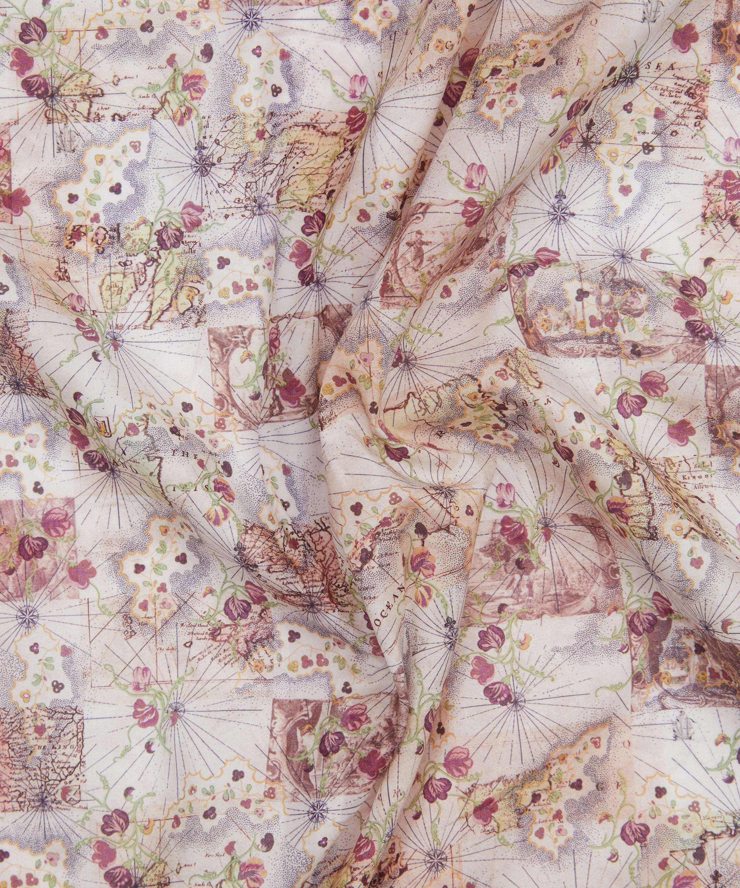 Liberty Fabrics - Honeymoon Map Tana Lawn&trade; Cotton image number 3