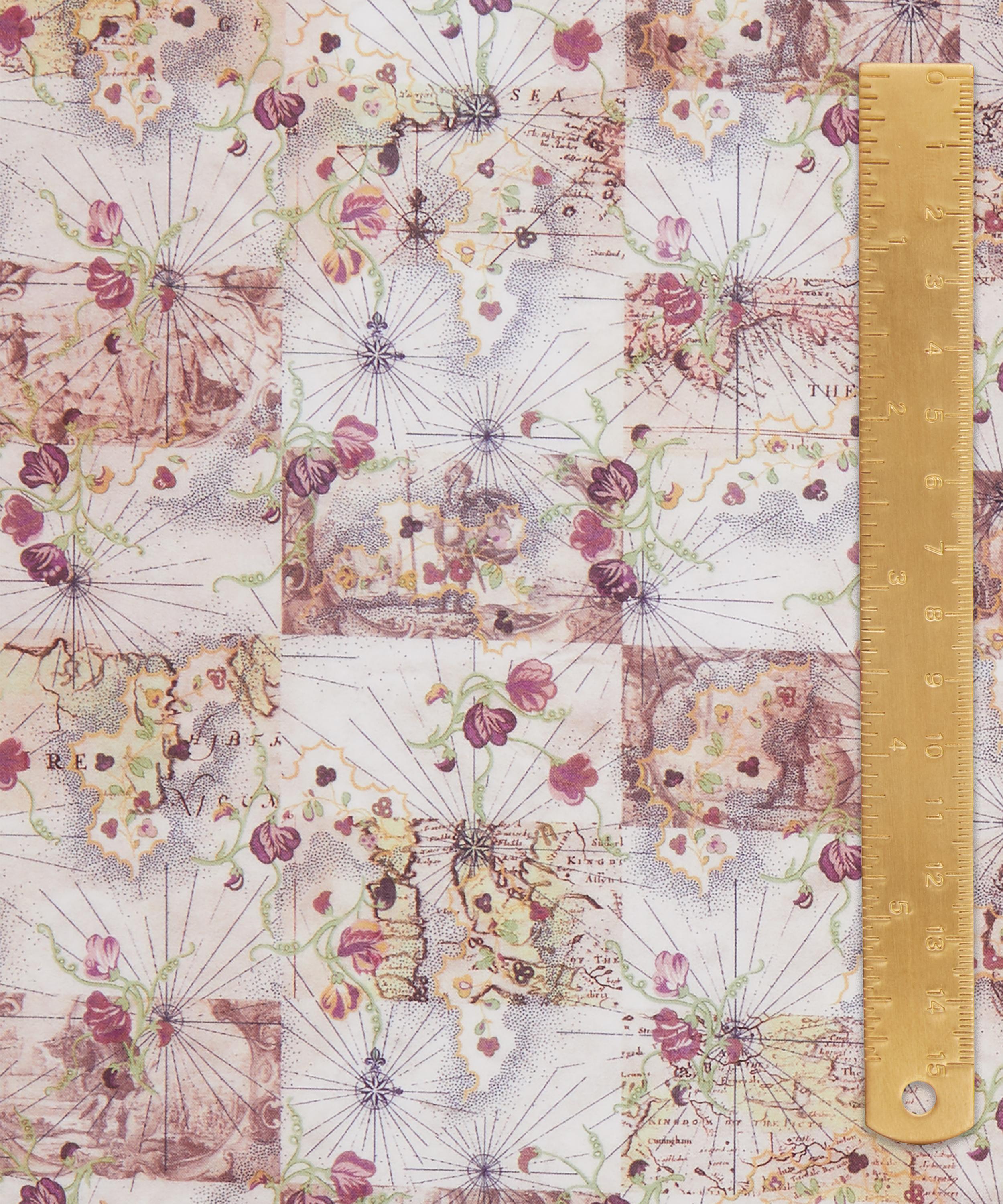 Liberty Fabrics - Honeymoon Map Tana Lawn&trade; Cotton image number 4