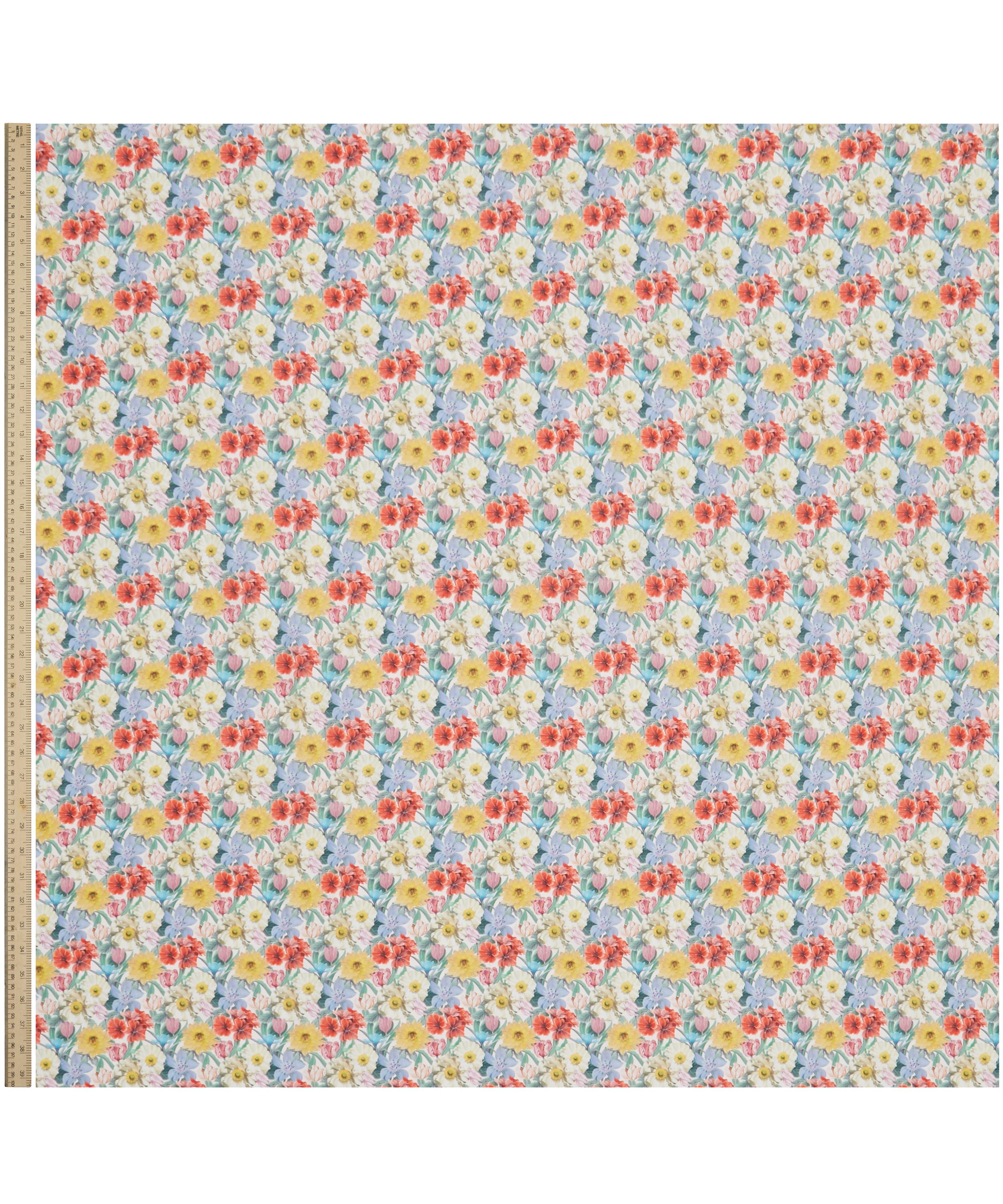 Liberty Fabrics - Melody Blooms Sycamore Linen image number 1