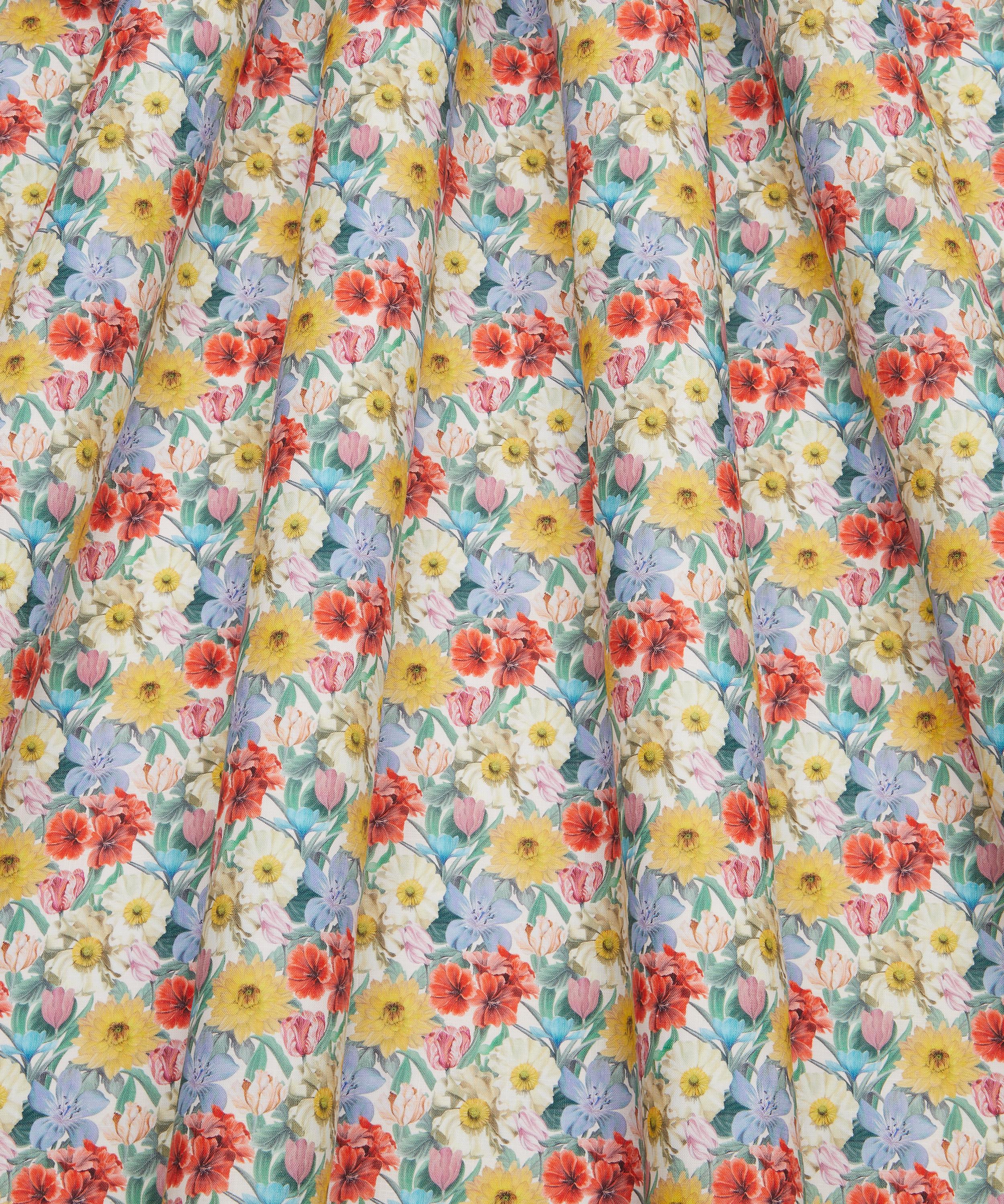 Liberty Fabrics - Melody Blooms Sycamore Linen image number 2