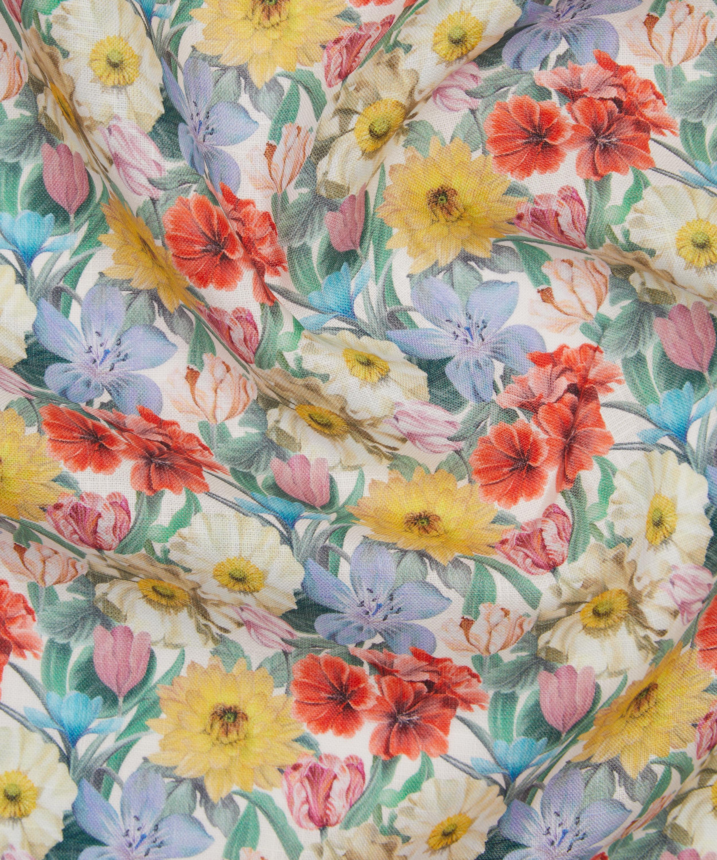 Liberty Fabrics - Melody Blooms Sycamore Linen image number 3