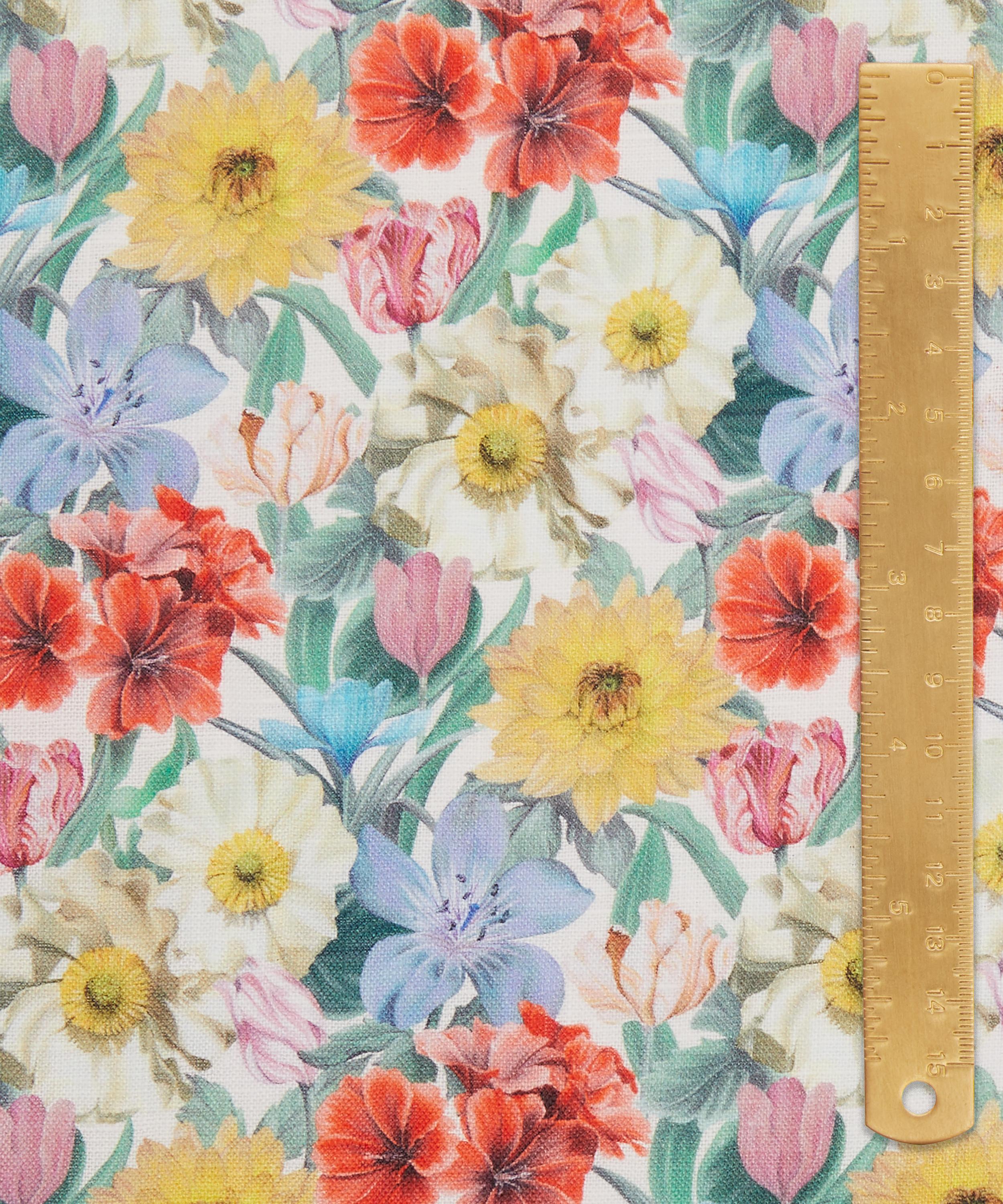 Liberty Fabrics - Melody Blooms Sycamore Linen image number 4