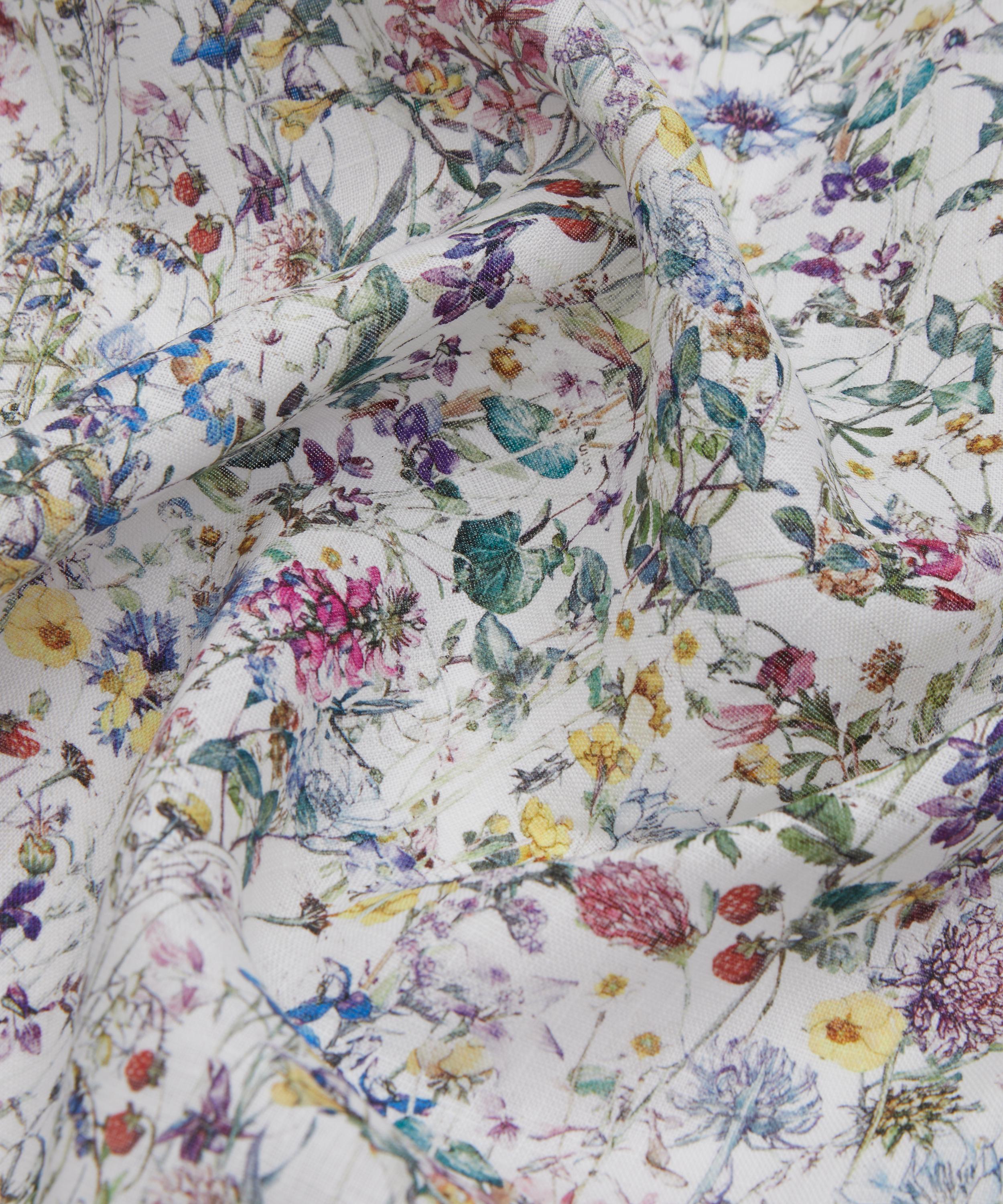Liberty Fabrics - Wild Flowers Sycamore Linen image number 3