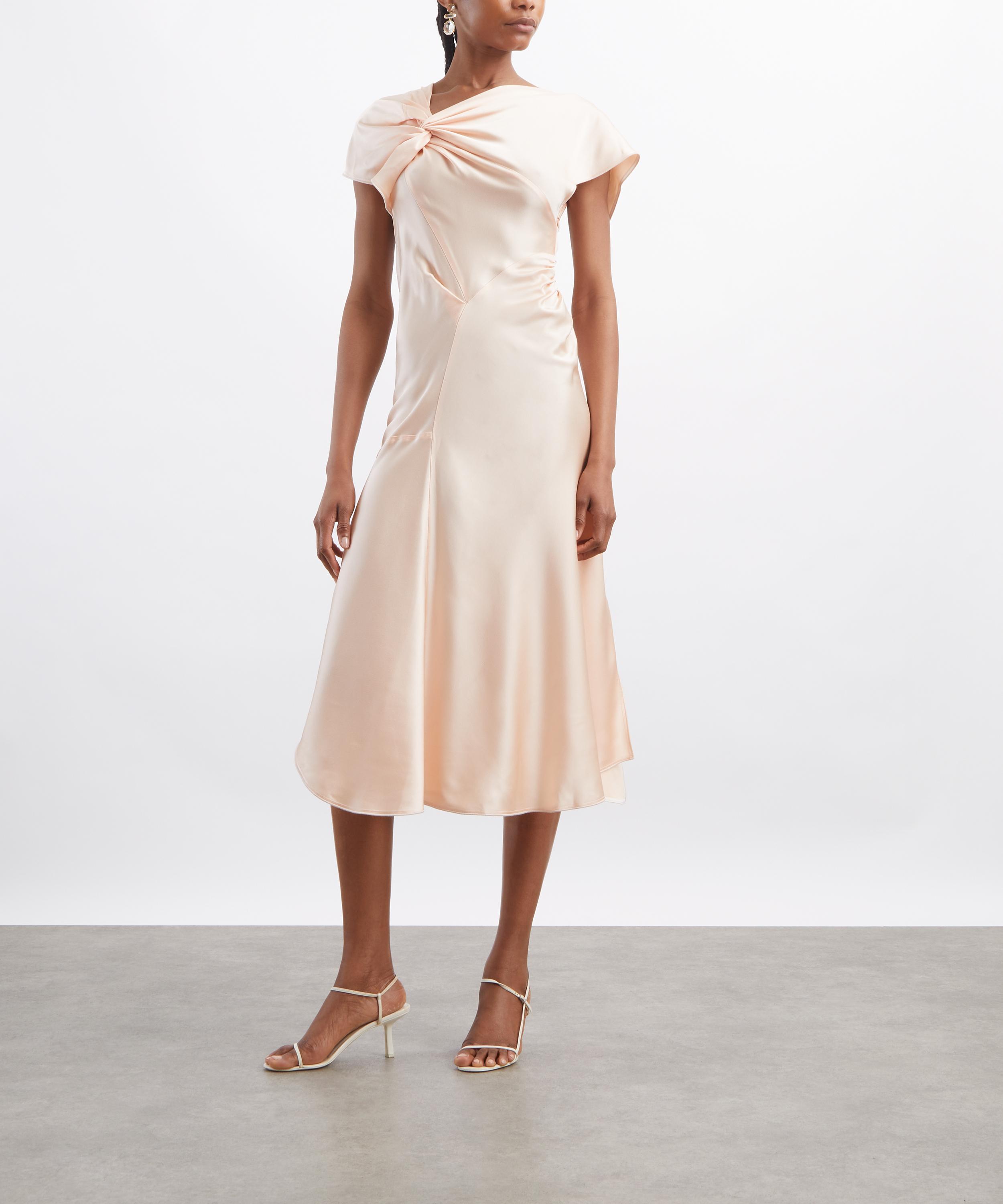 Victoria Beckham - Blossom Asymmetric Twist Dress image number 1
