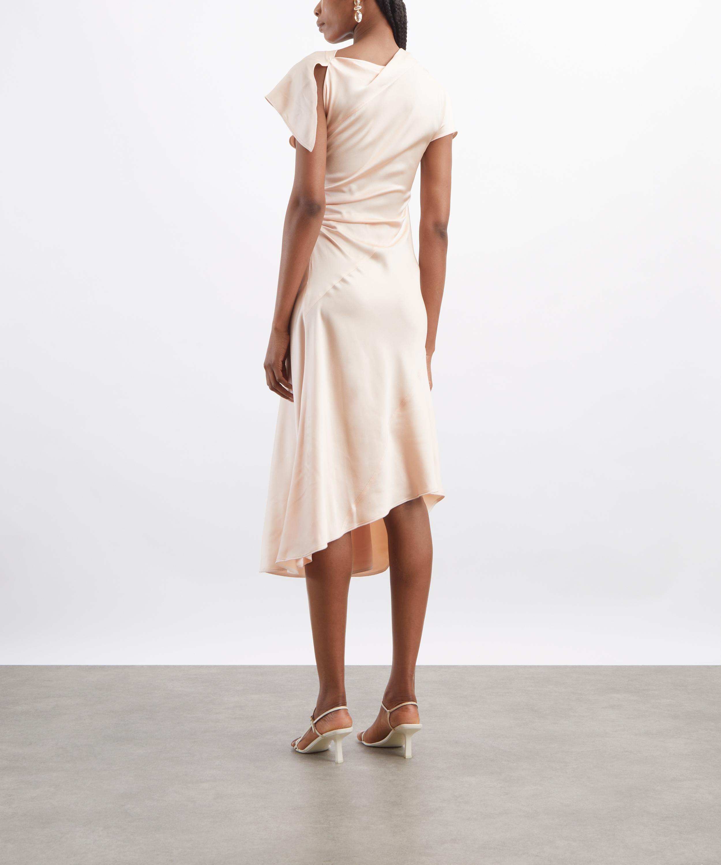 Victoria Beckham - Blossom Asymmetric Twist Dress image number 3
