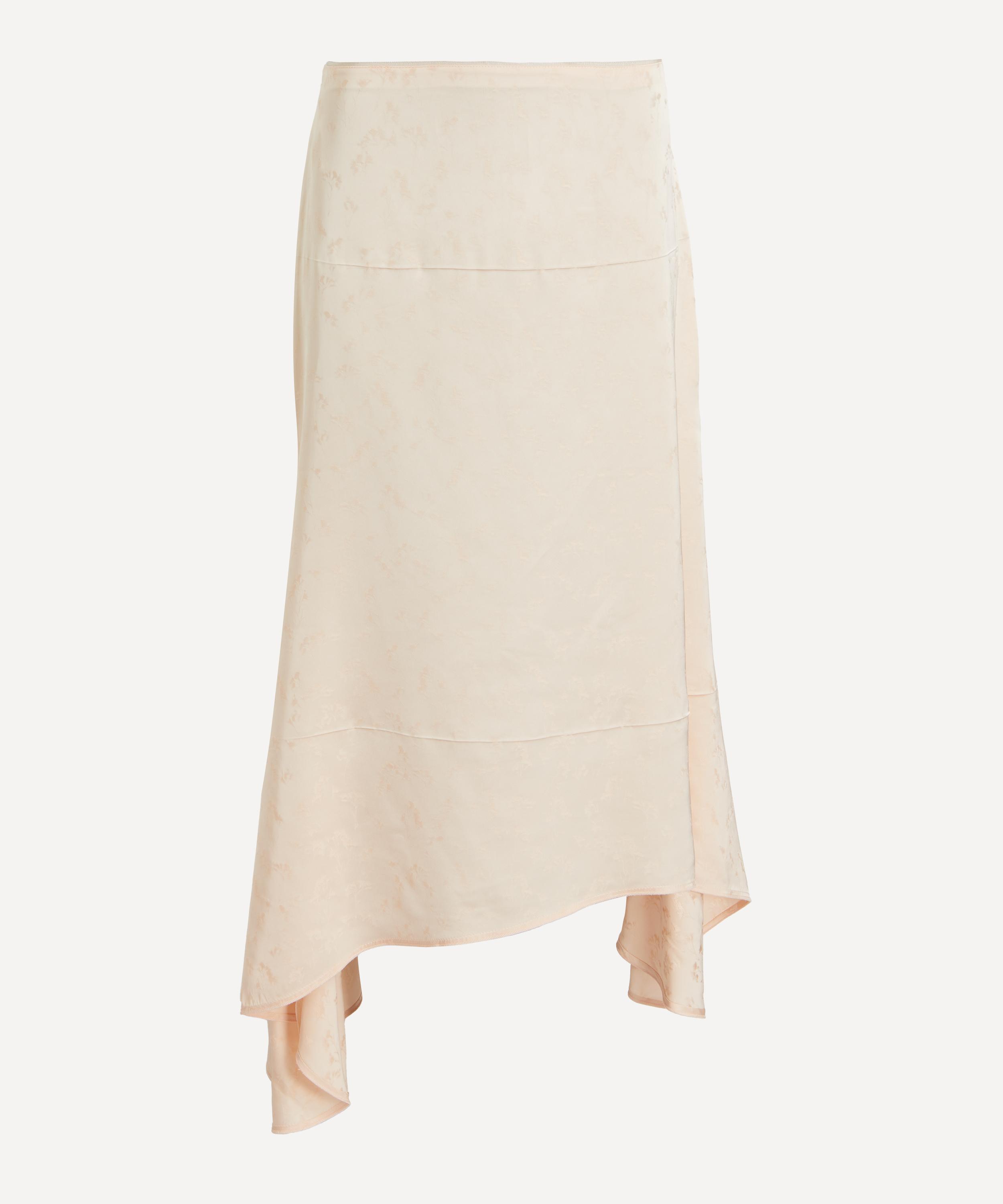 Victoria Beckham - Blossom Asymmetric Midi Skirt