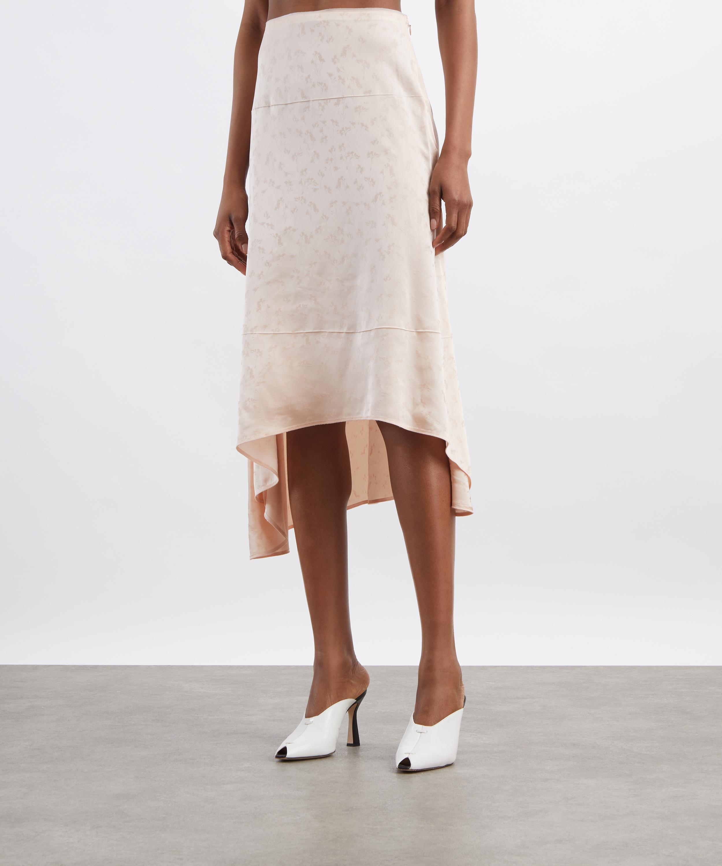 Victoria Beckham - Blossom Asymmetric Midi Skirt image number 2