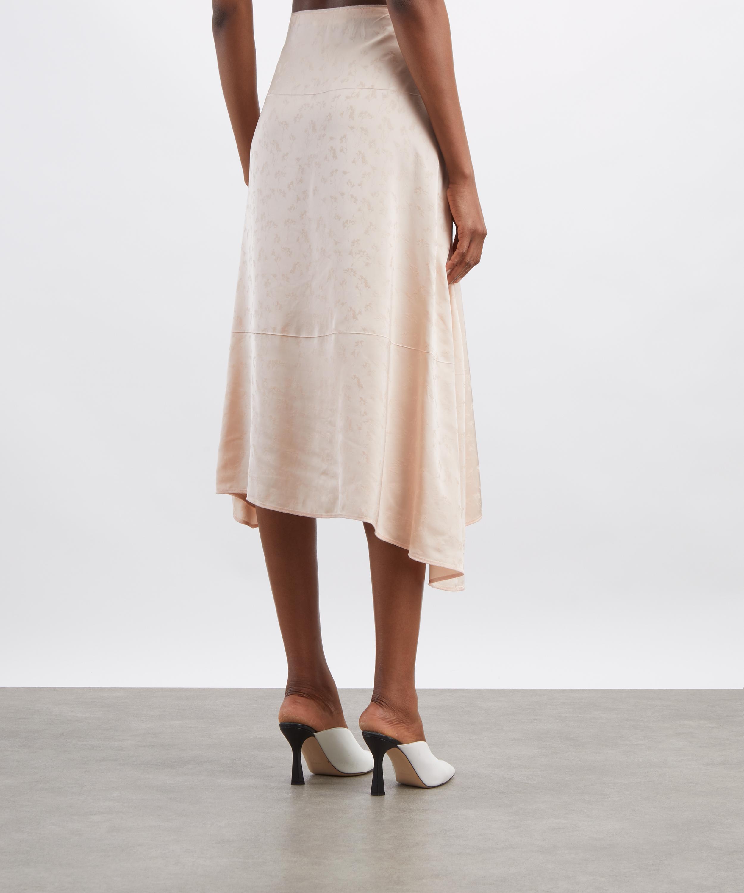 Victoria Beckham - Blossom Asymmetric Midi Skirt image number 3