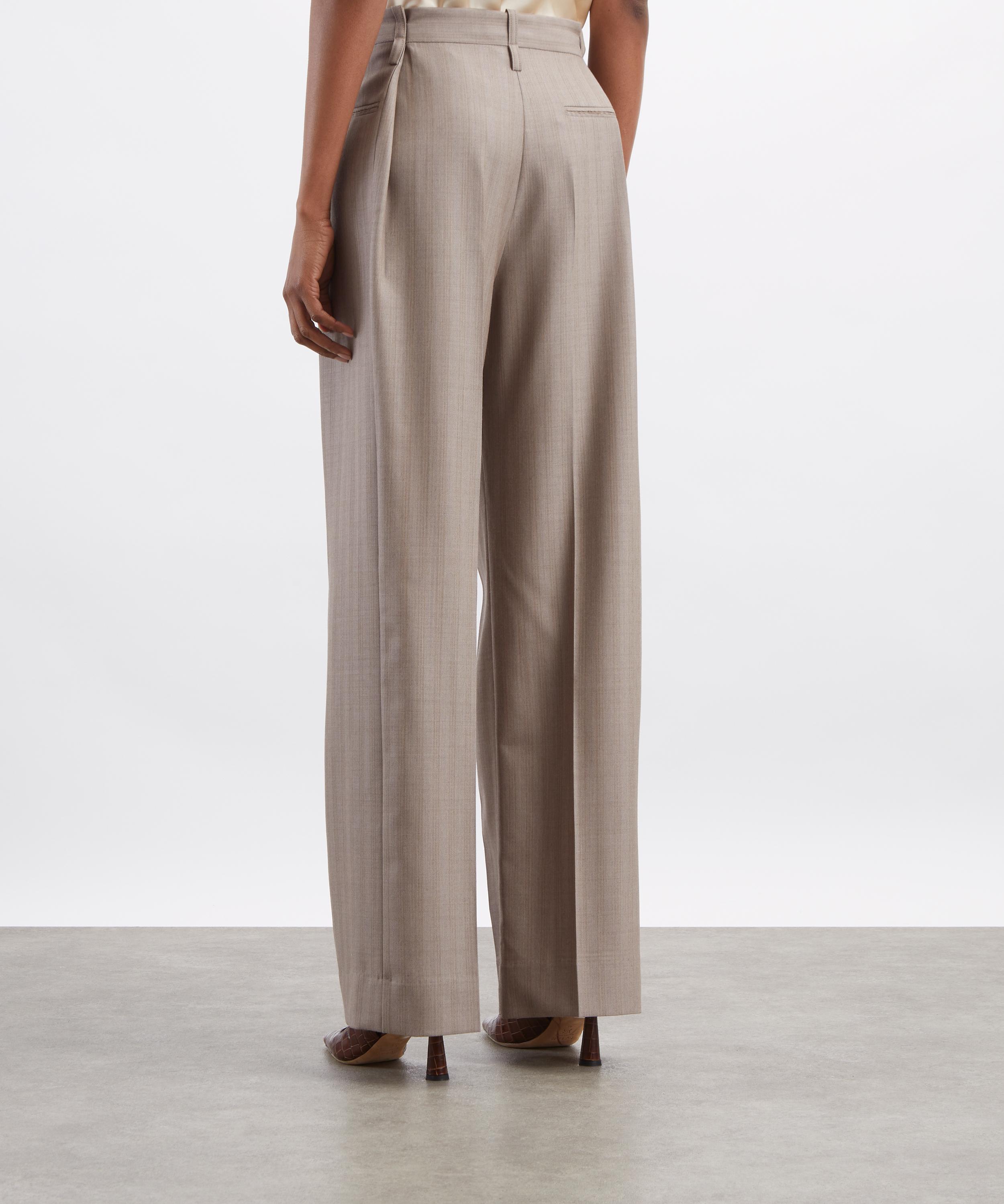Victoria Beckham - Pleated Waist Trousers image number 3