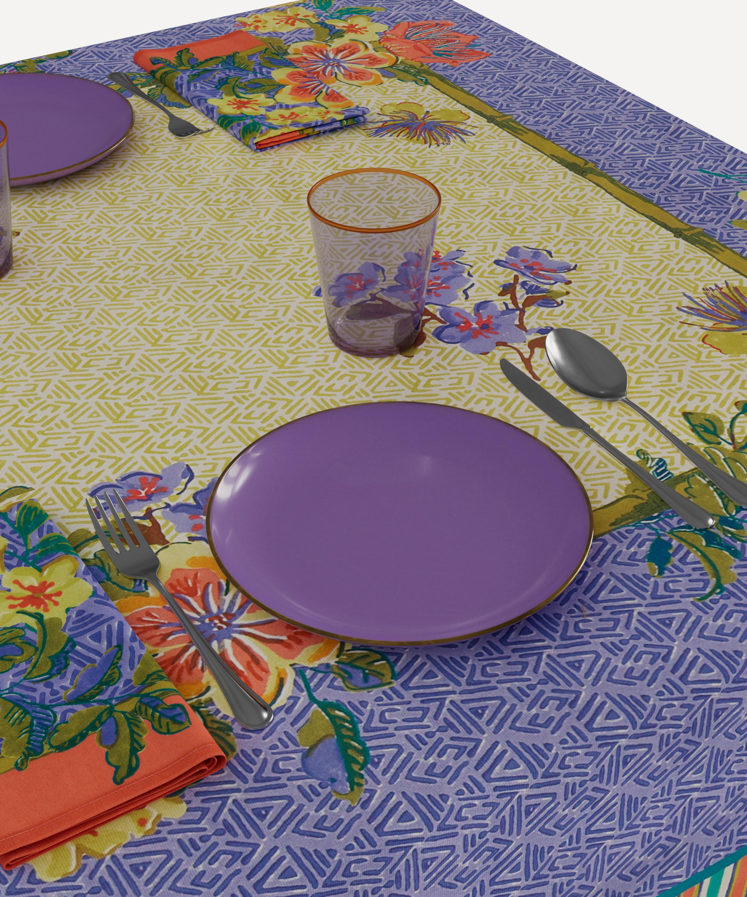 Lisa Corti - The Oriental Garden 180x270cm Cotton Tablecloth image number 1