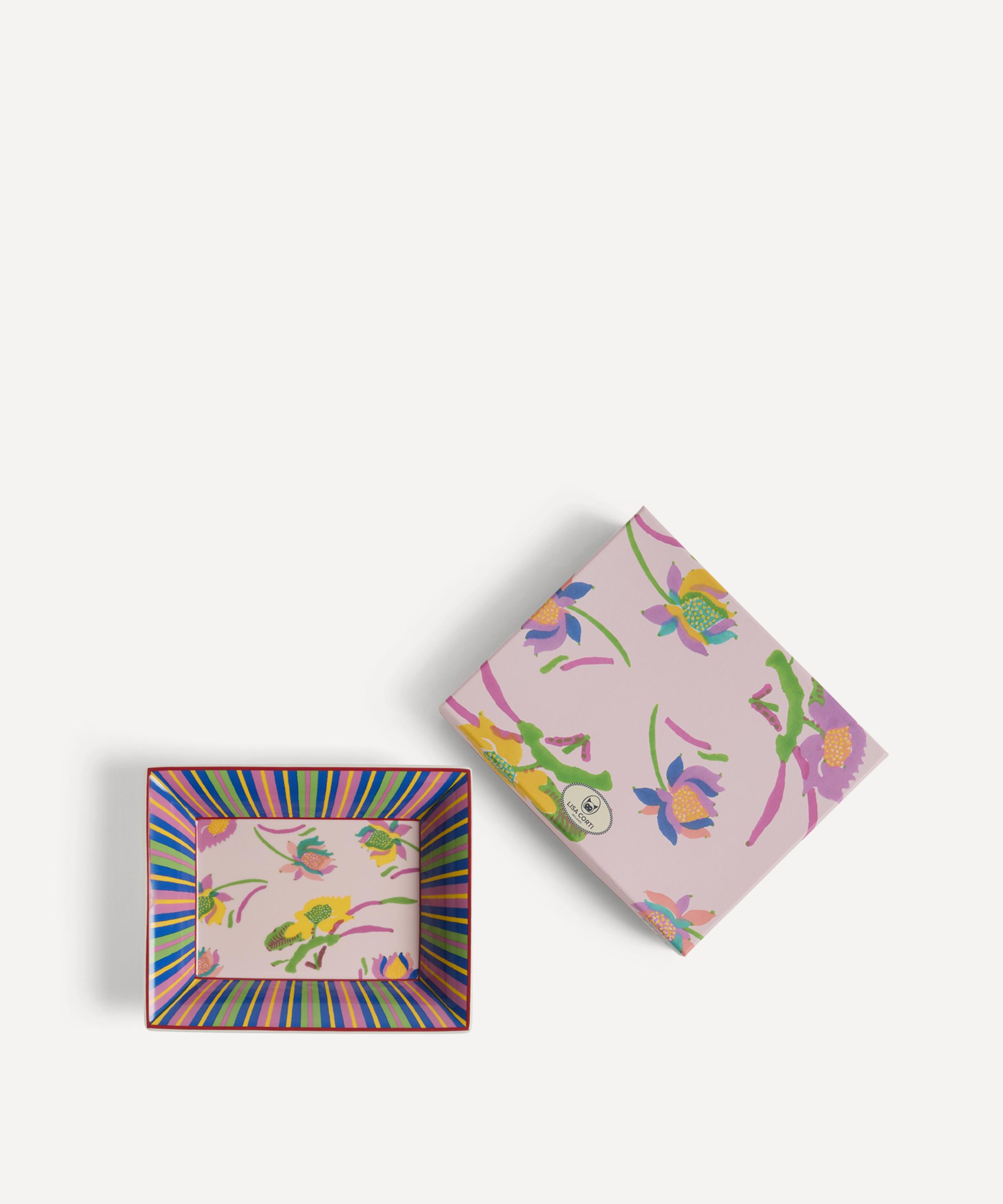 Lisa Corti - Japanese Floral Porcelain Tray image number 1