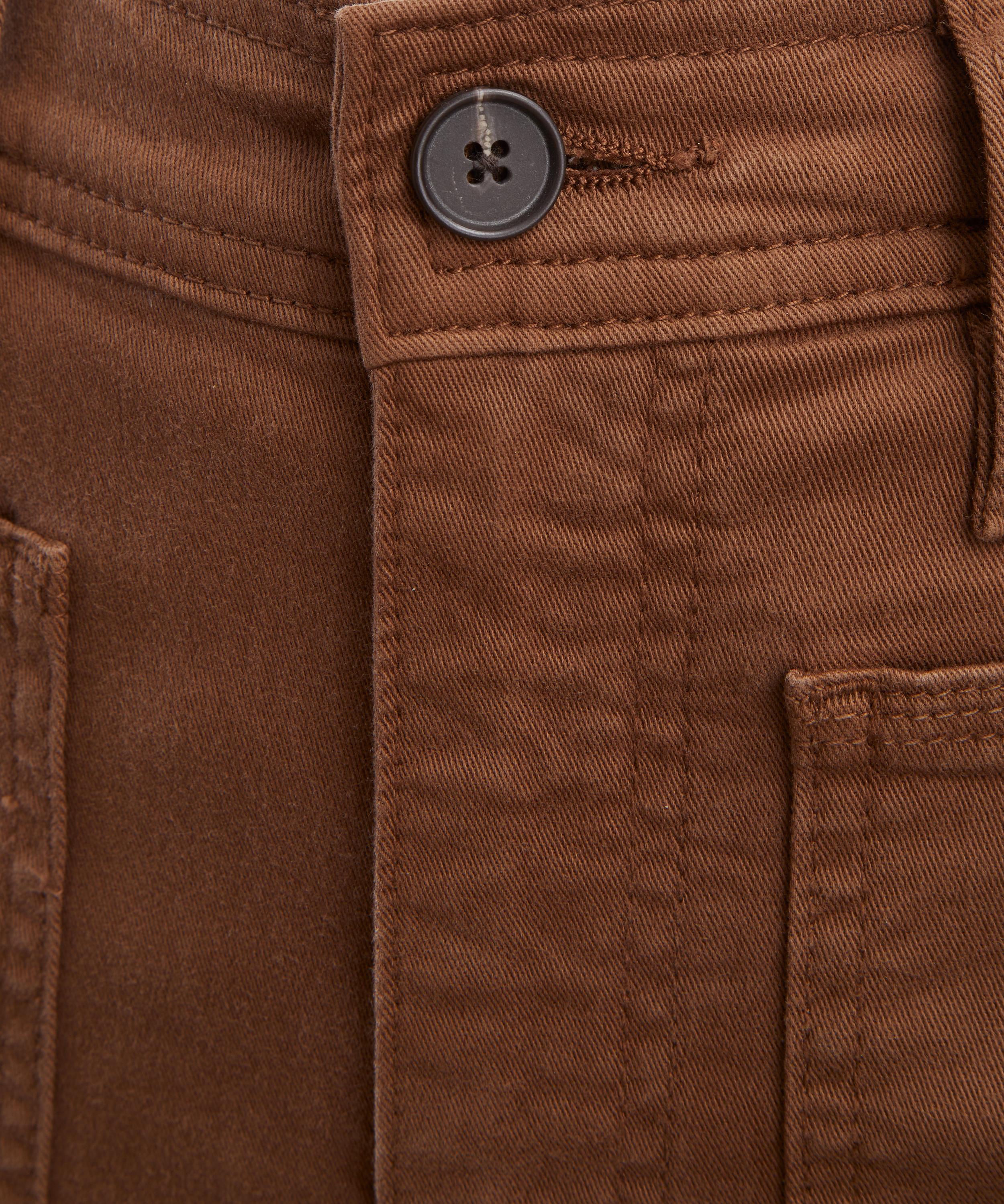 Frame - Le Slim Palazzo Harbor Pocket Jeans in Ledger image number 4