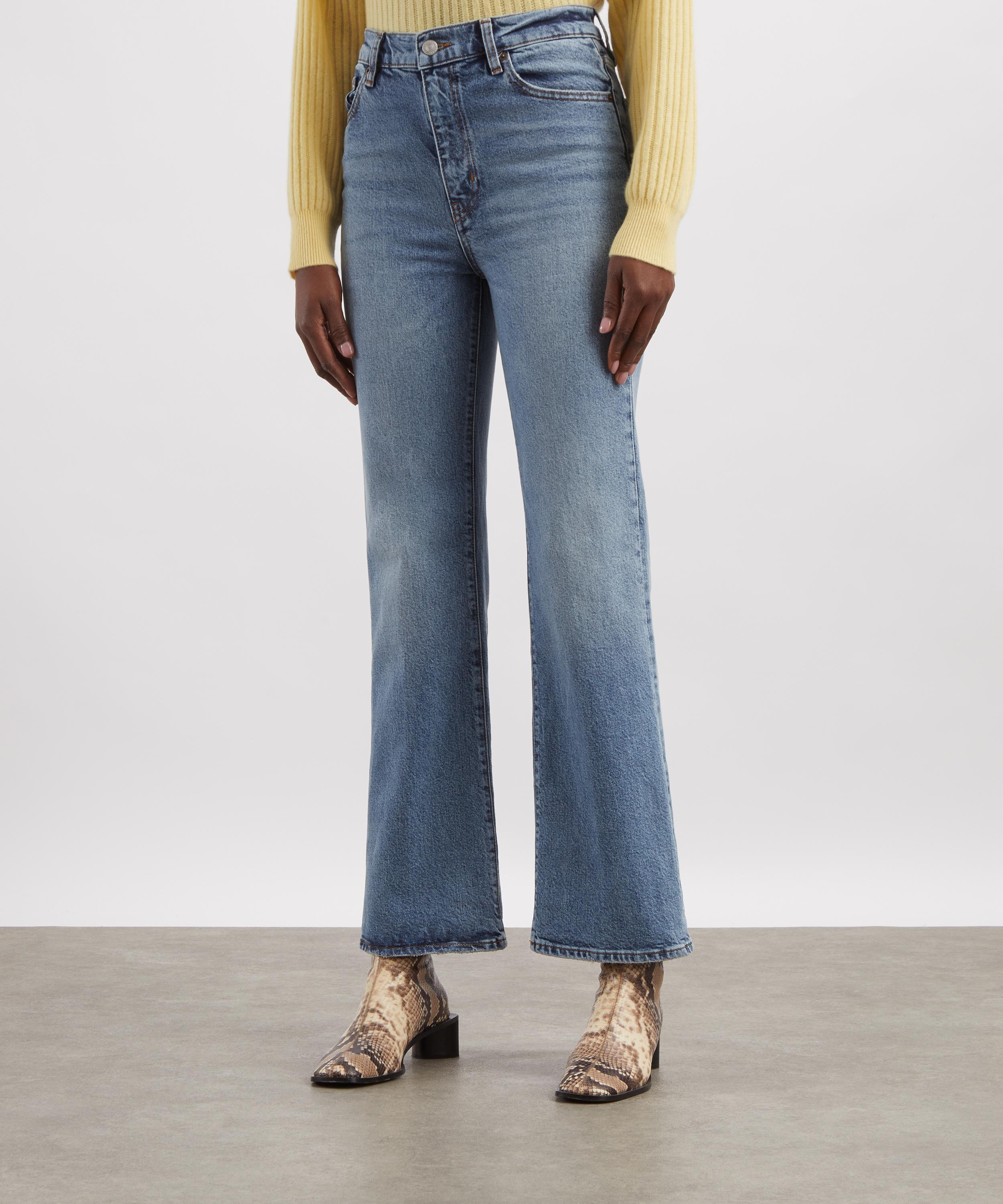Frame - The Pixie Arrow Jeans in Cloudlet image number 2