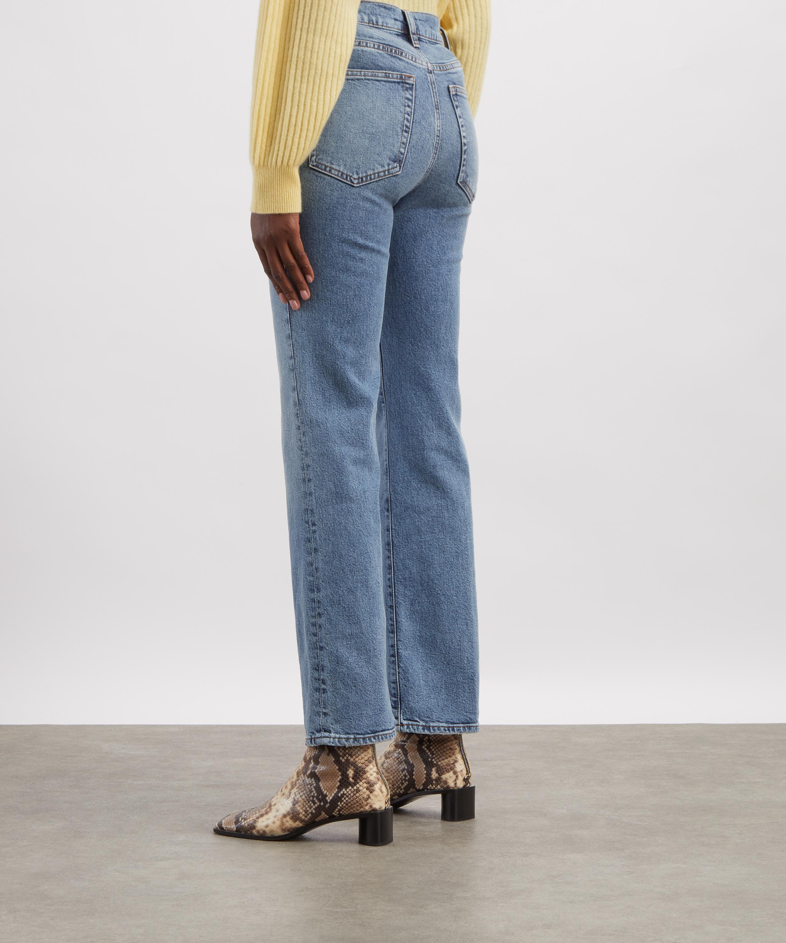 Frame - The Pixie Arrow Jeans in Cloudlet image number 3
