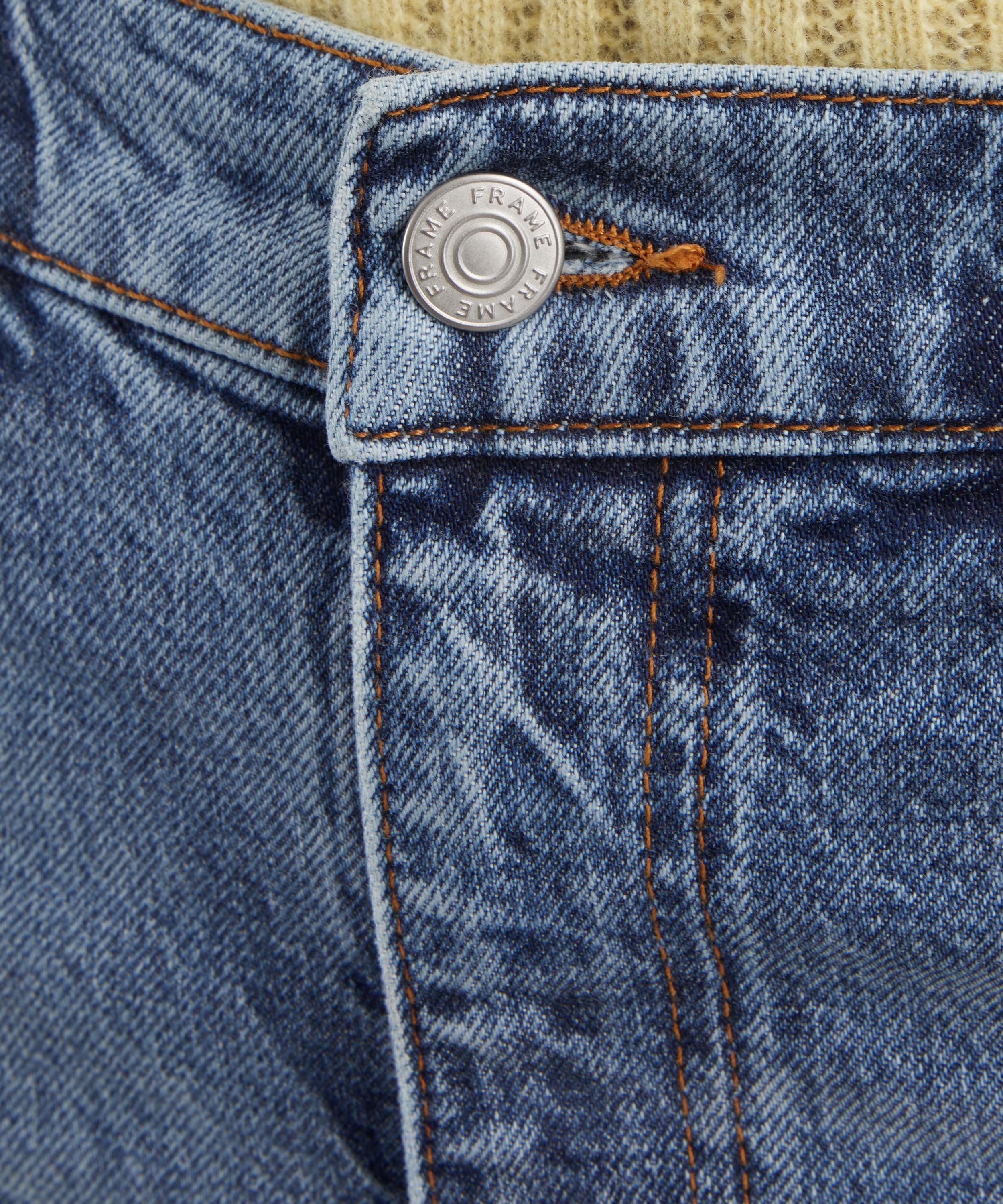 Frame - The Pixie Arrow Jeans in Cloudlet image number 4