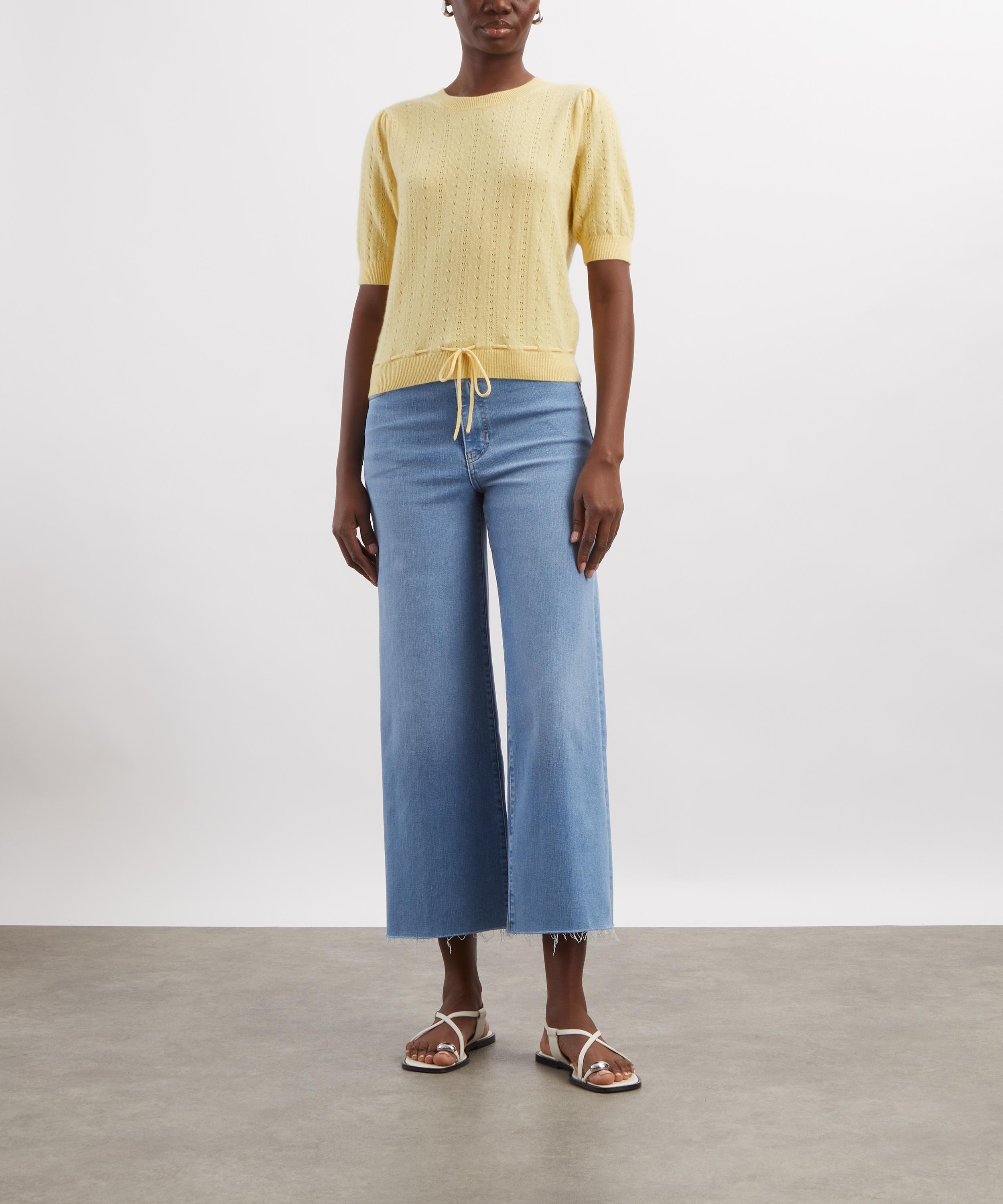 Frame - Le Slim Palazzo Jeans in Honeymoon image number 1