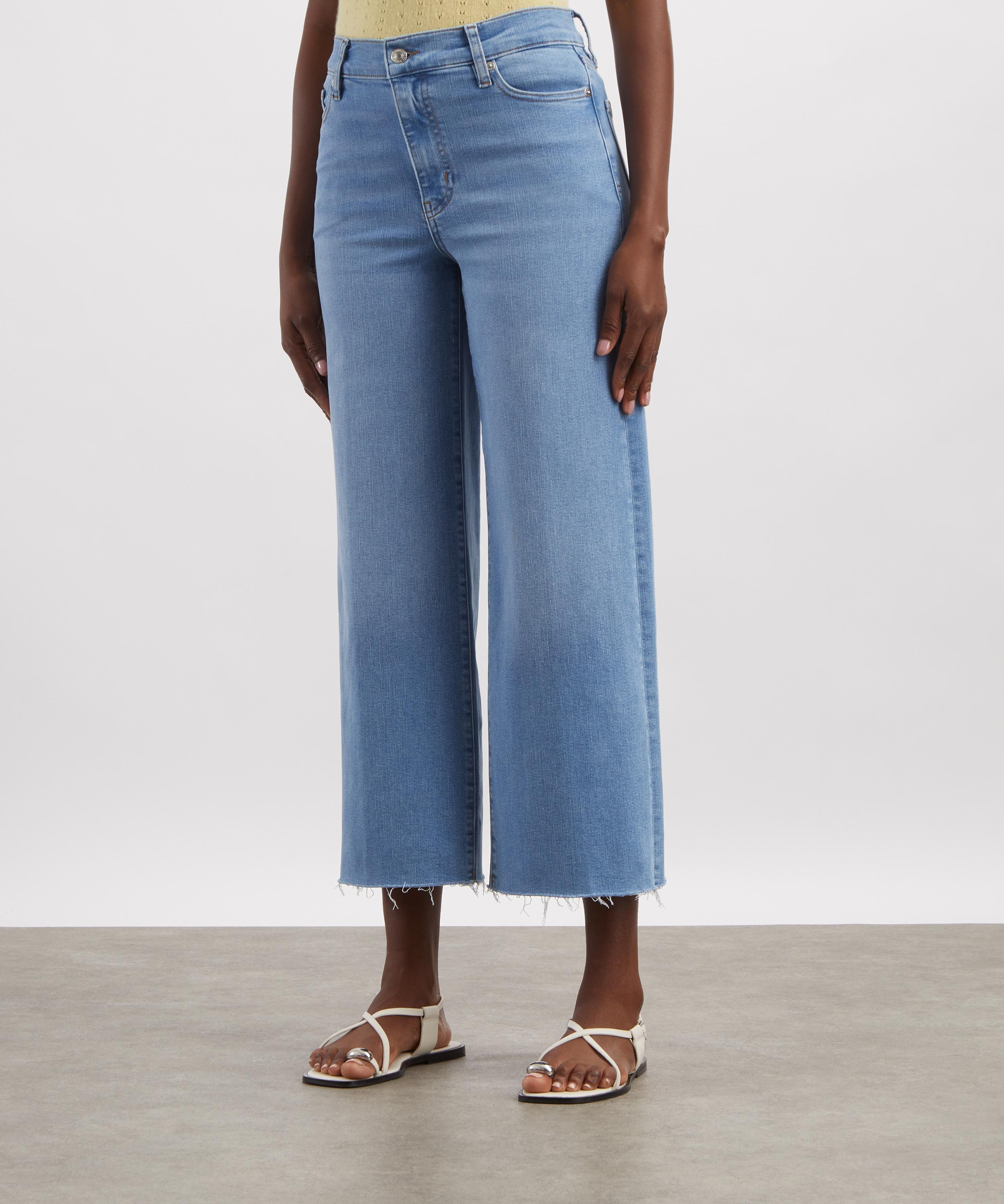 Frame - Le Slim Palazzo Jeans in Honeymoon image number 2