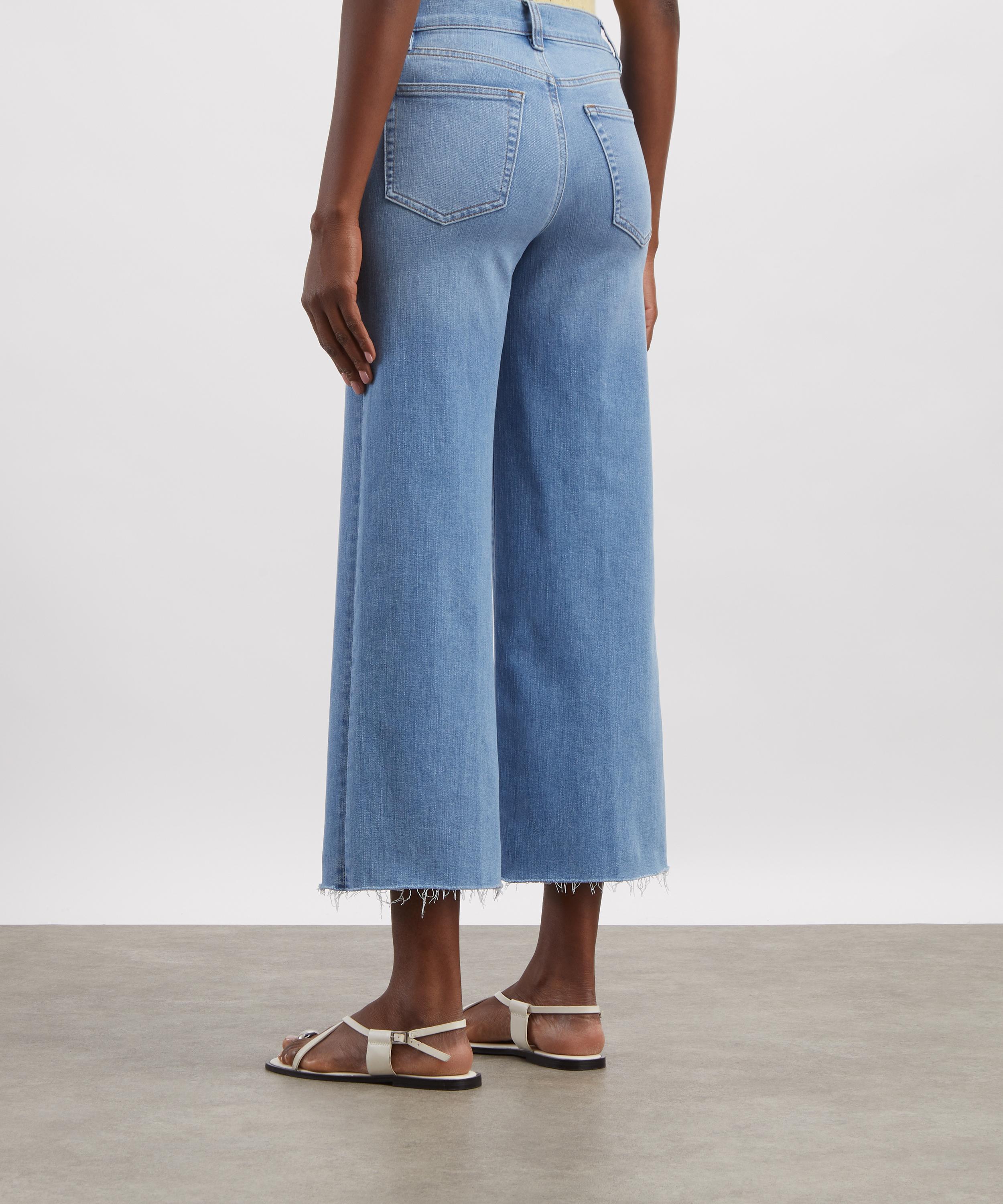 Frame - Le Slim Palazzo Jeans in Honeymoon image number 3