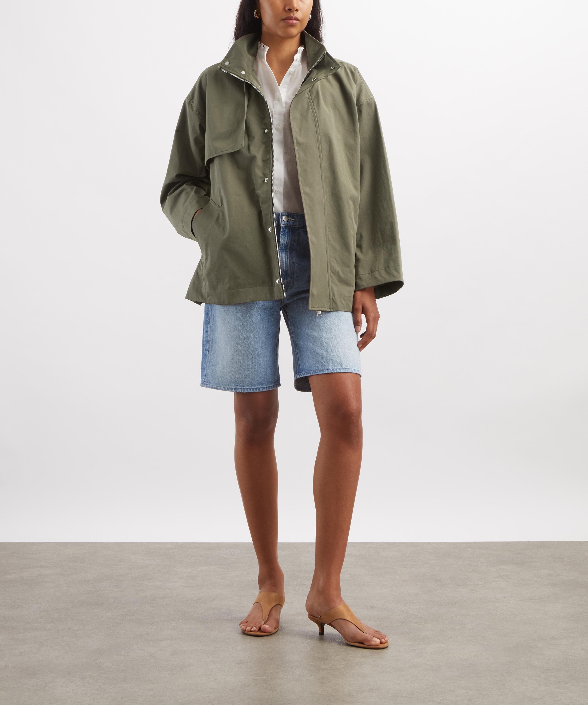 Frame - The Short Field Trench Coat image number 1