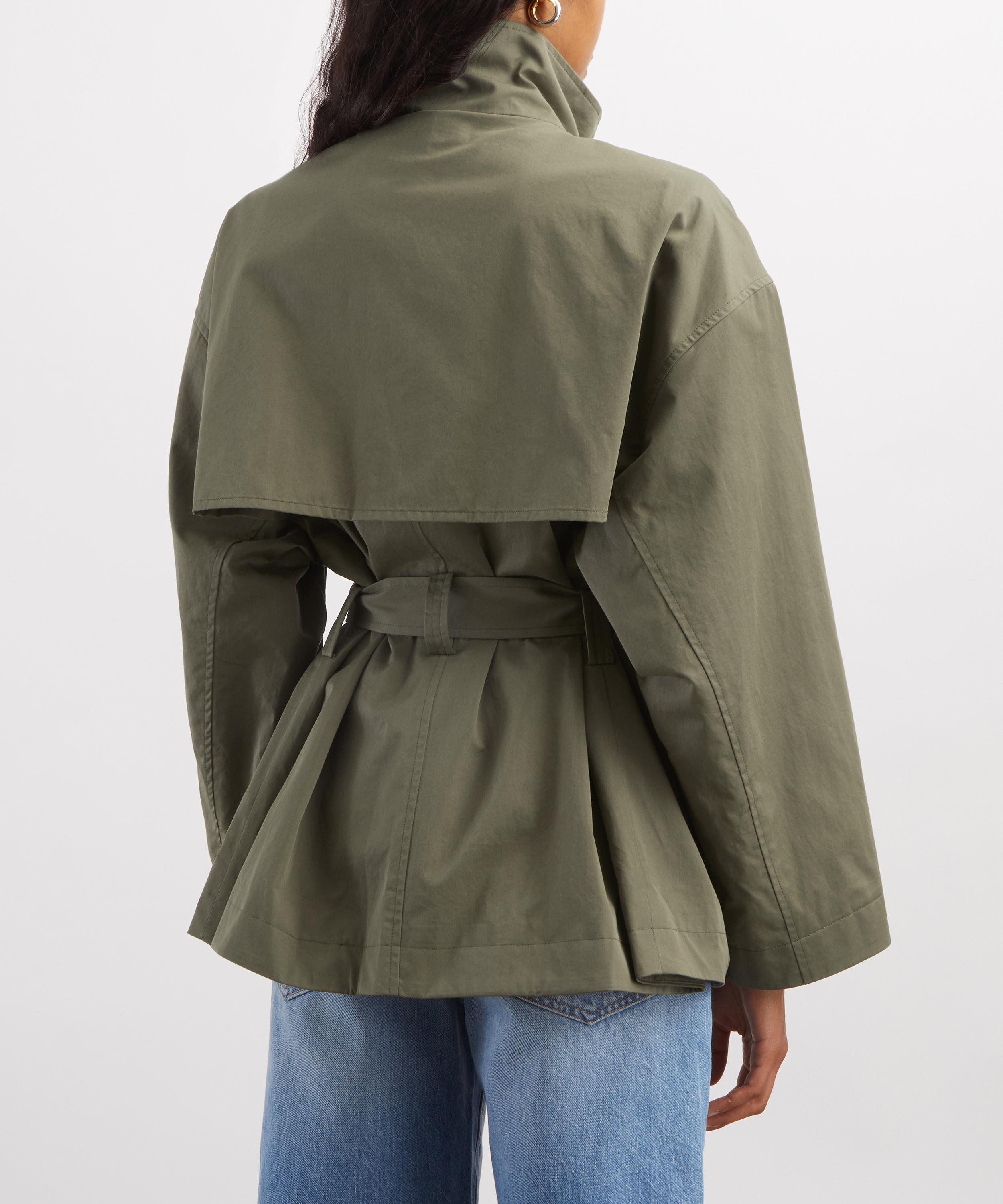 Frame - The Short Field Trench Coat image number 3