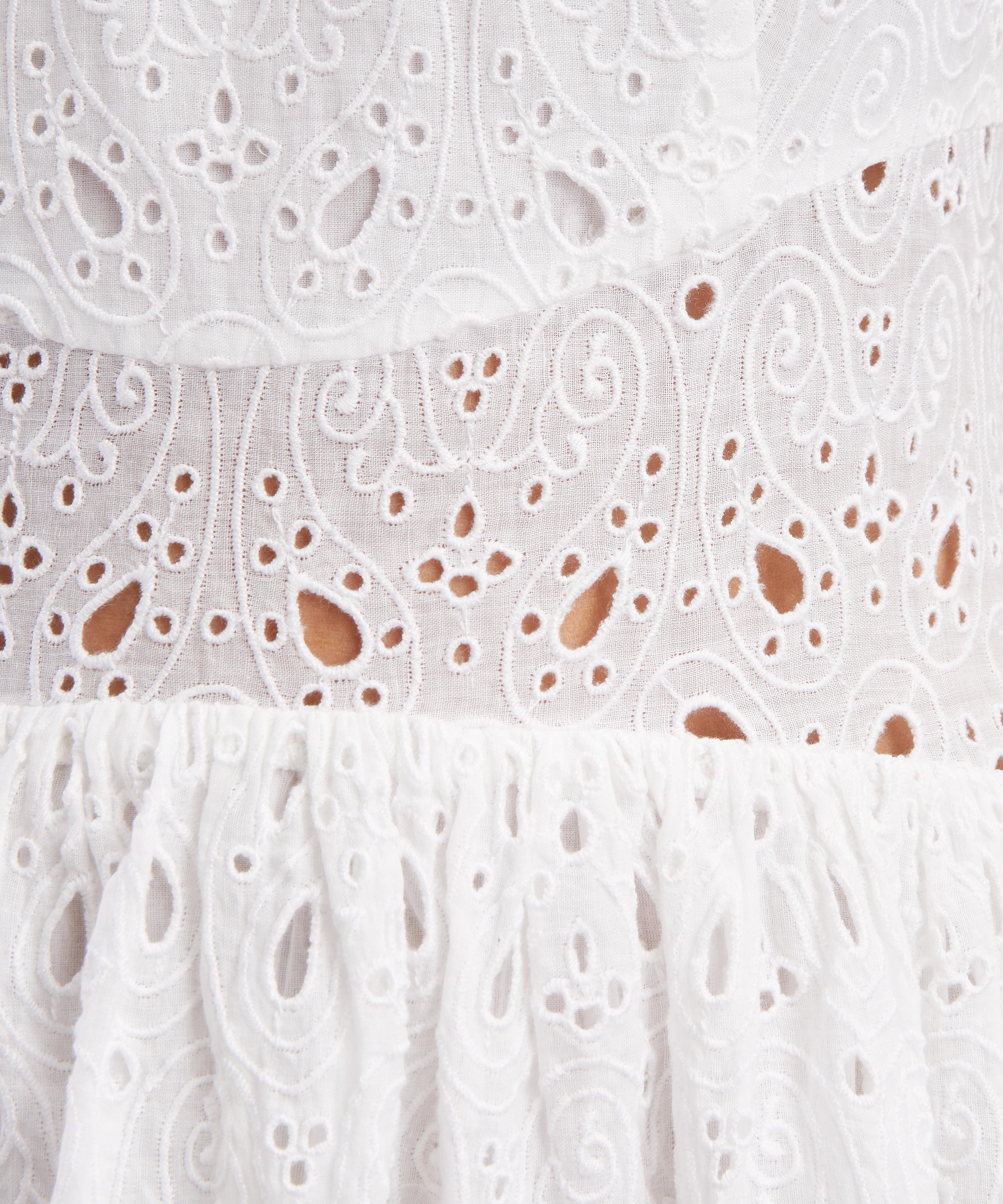 Frame - Paisley Eyelet Dress image number 4