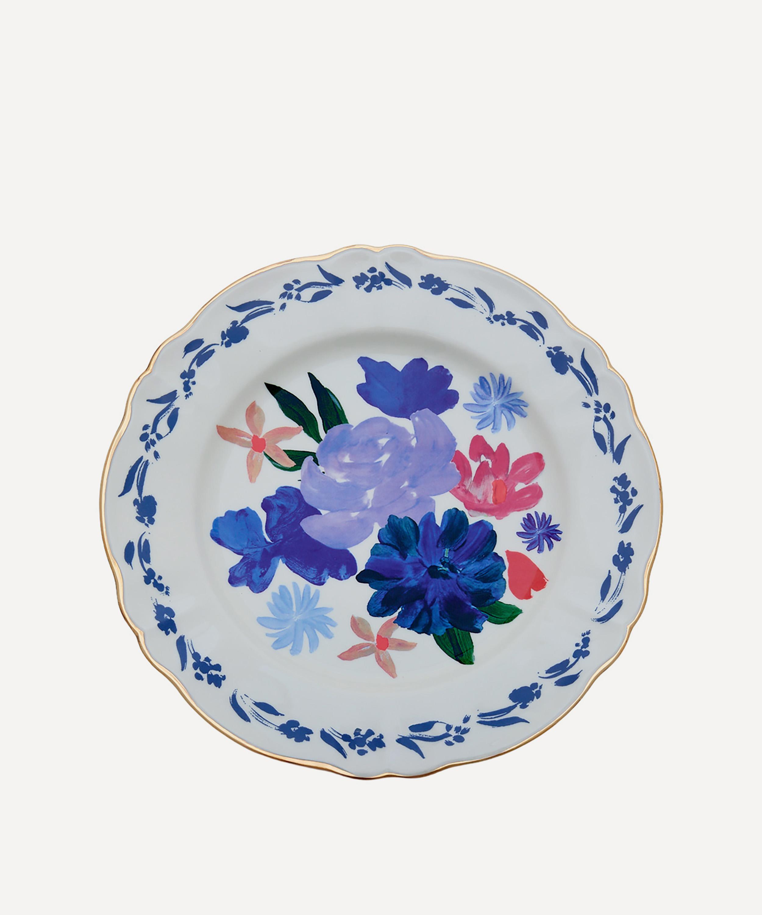 Bitossi - Blue Bouquet Dinner Plate