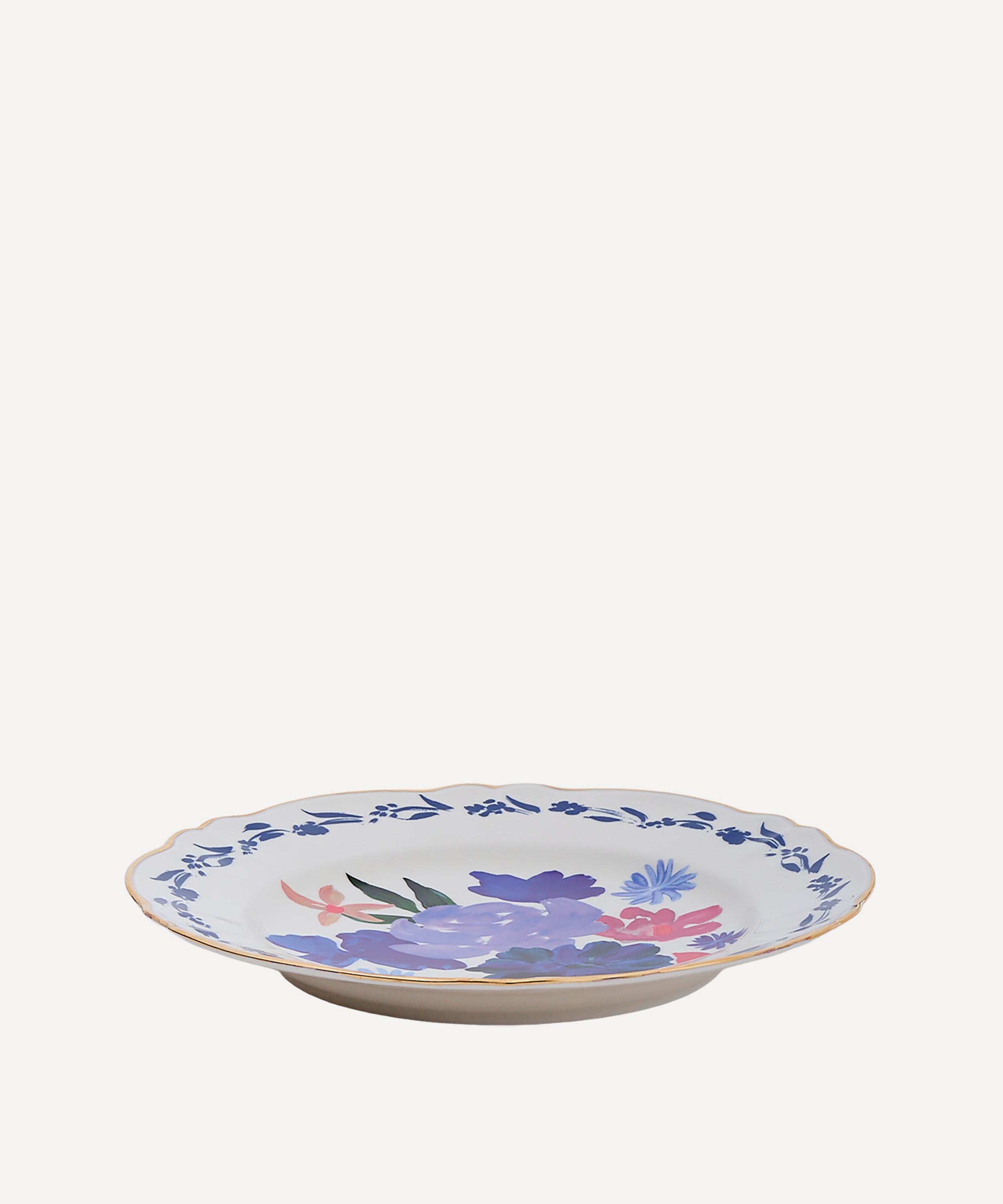 Bitossi - Blue Bouquet Dinner Plate image number 1