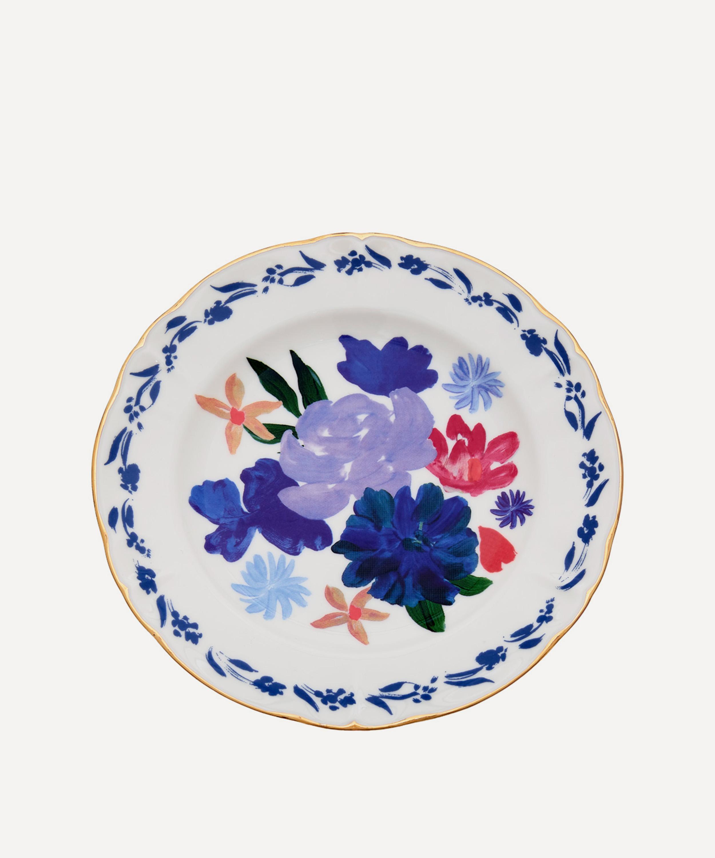 Bitossi - Blue Bouquet Fruit Plate