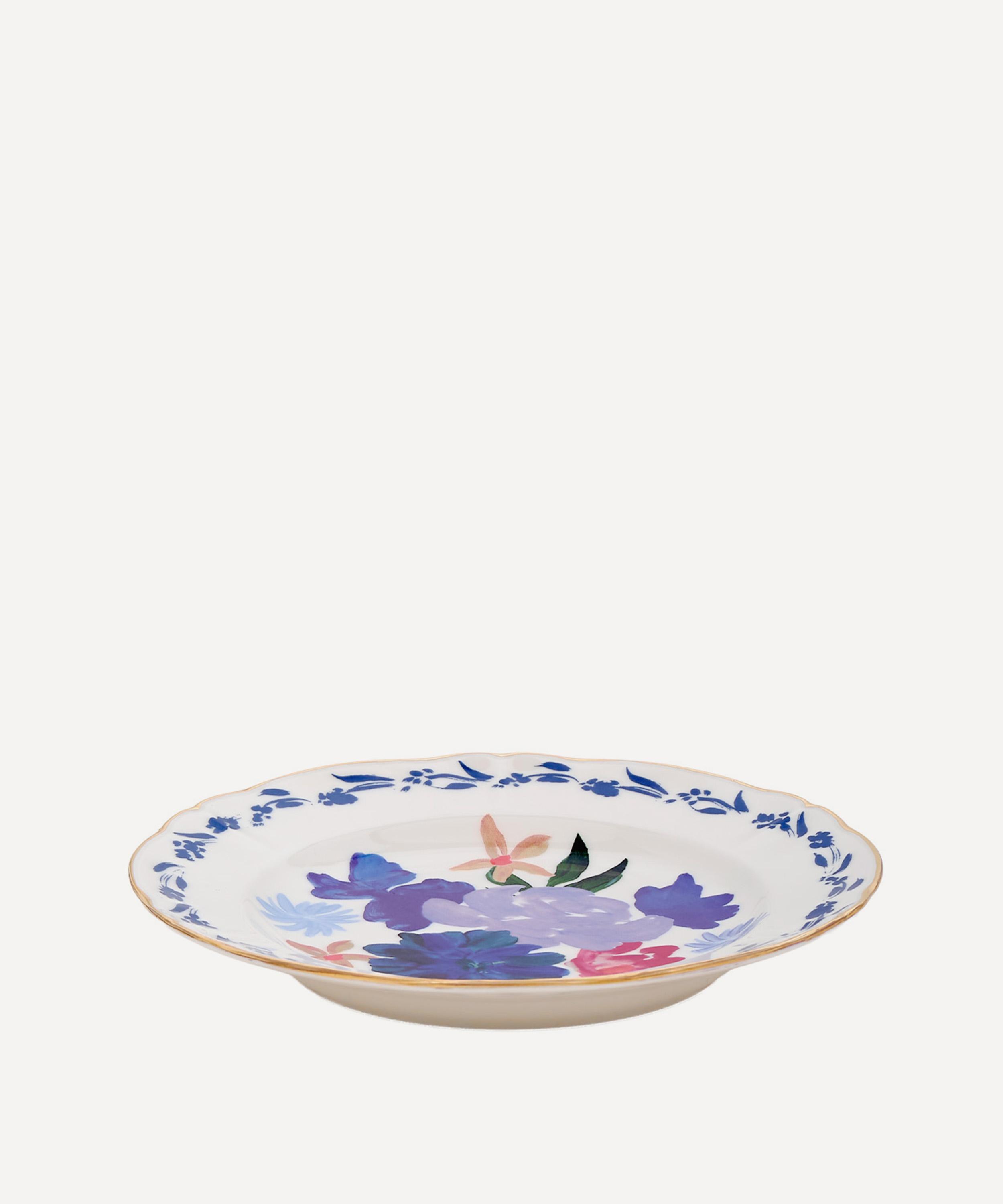 Bitossi - Blue Bouquet Fruit Plate image number 1