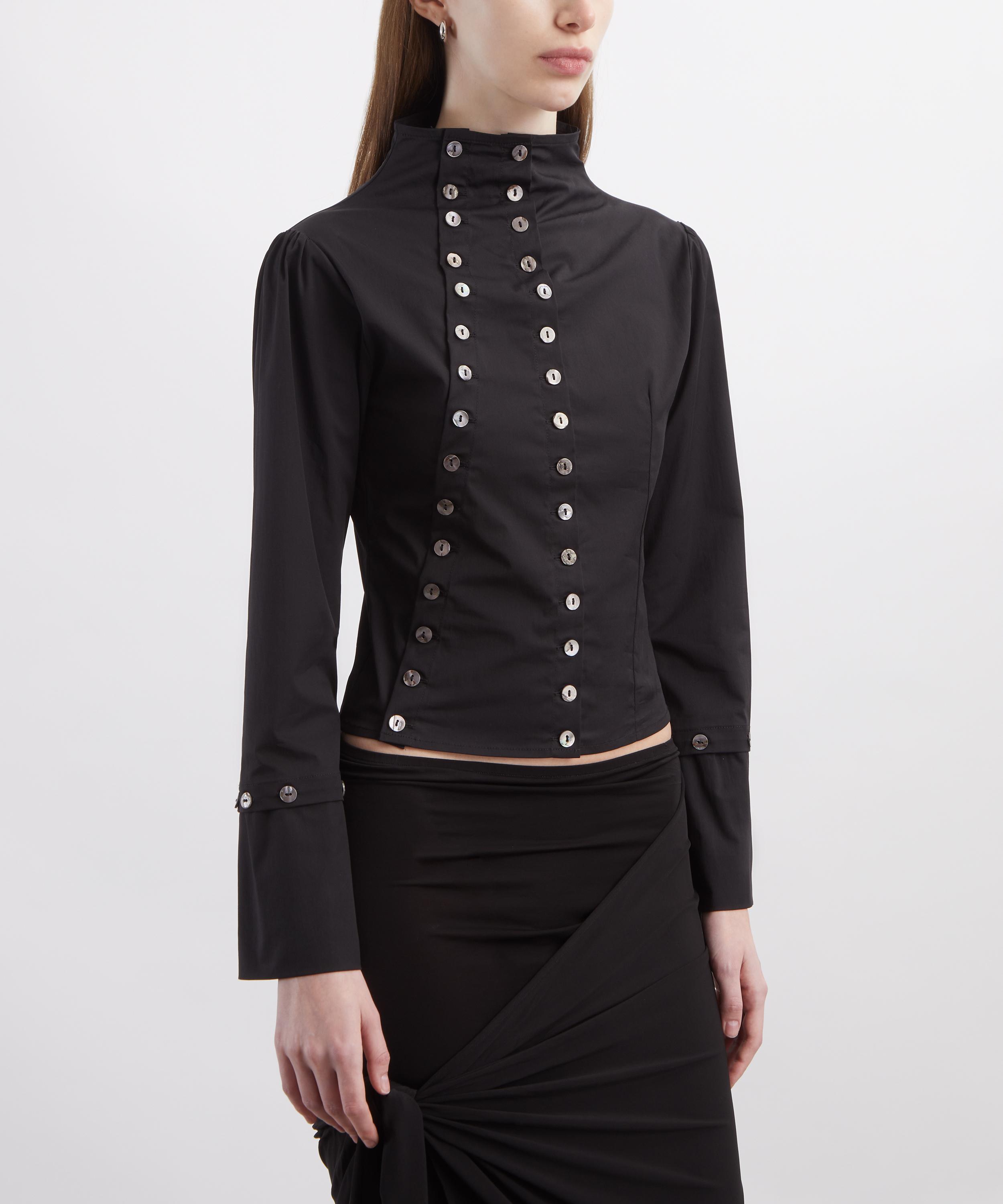 Caspar the Label - Black Poet Long-Sleeve Shirt image number 2